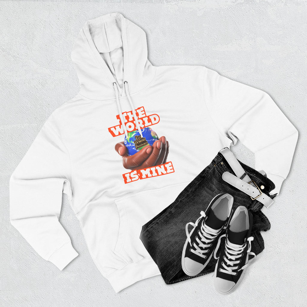 Hoodie - Lux Domini and Phosphorus The World Is Mine Design