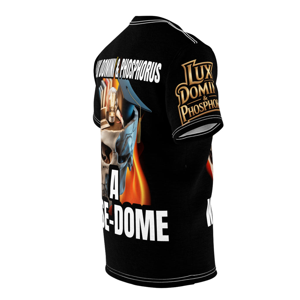 A Wise-Dome Graphic Tee — "Lux Domini & Phosphorus"