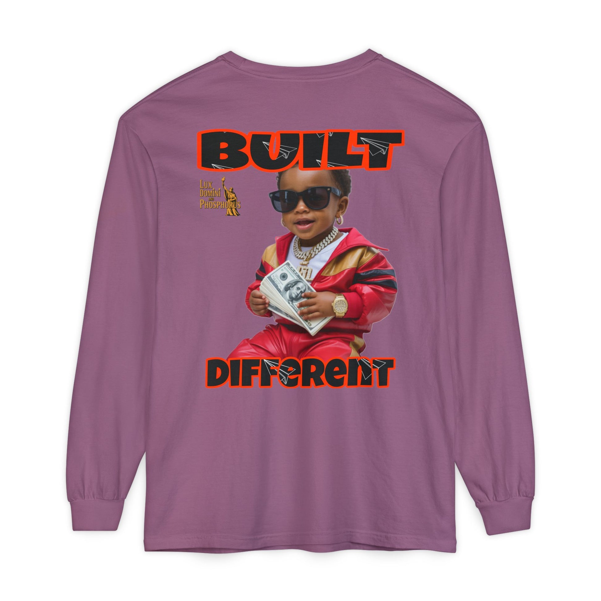 Long Sleeve T-Shirt - Built Different LD&P Apparel Design