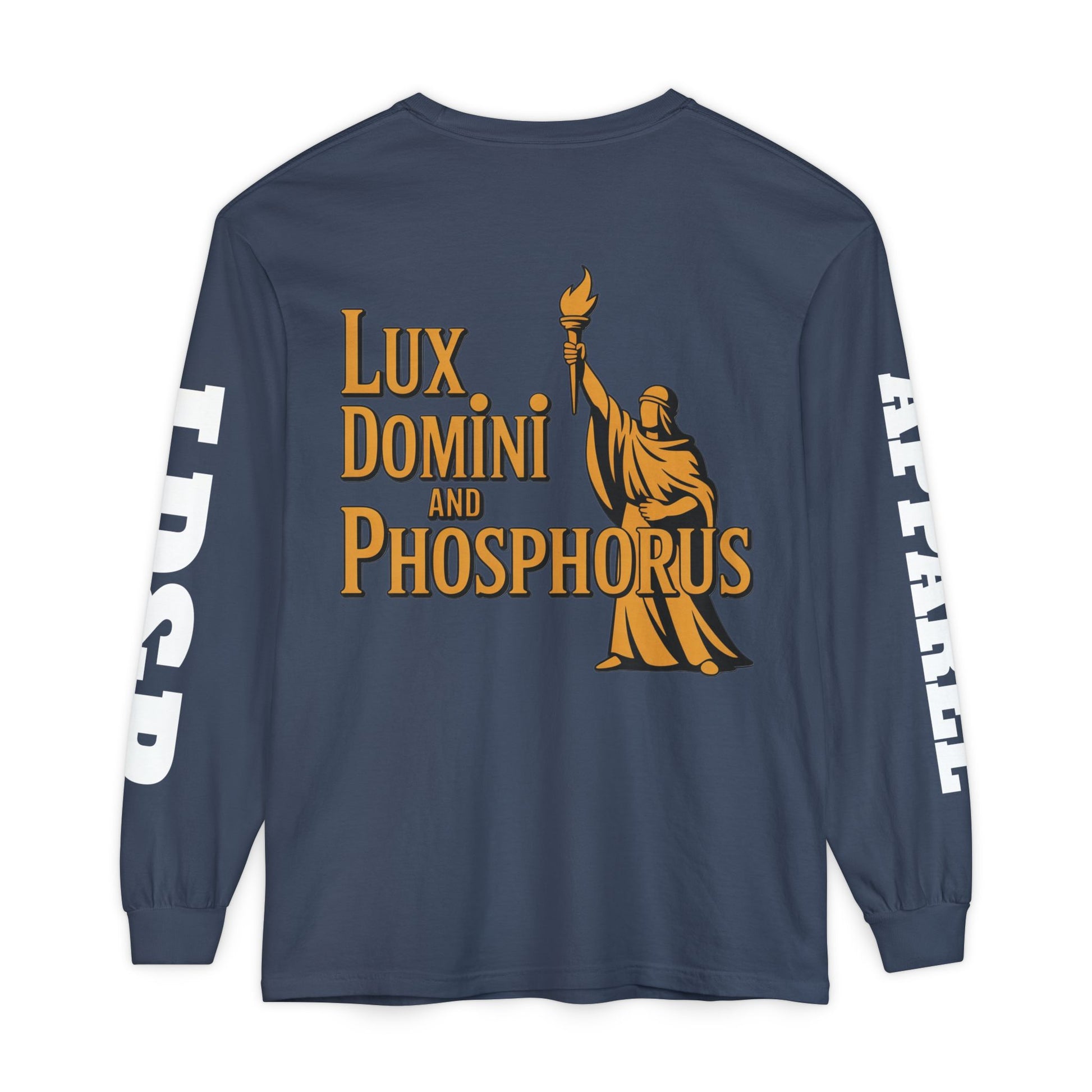 Long Sleeve T-Shirt Lux Domini and Phosphorus LD&P Apparel Design