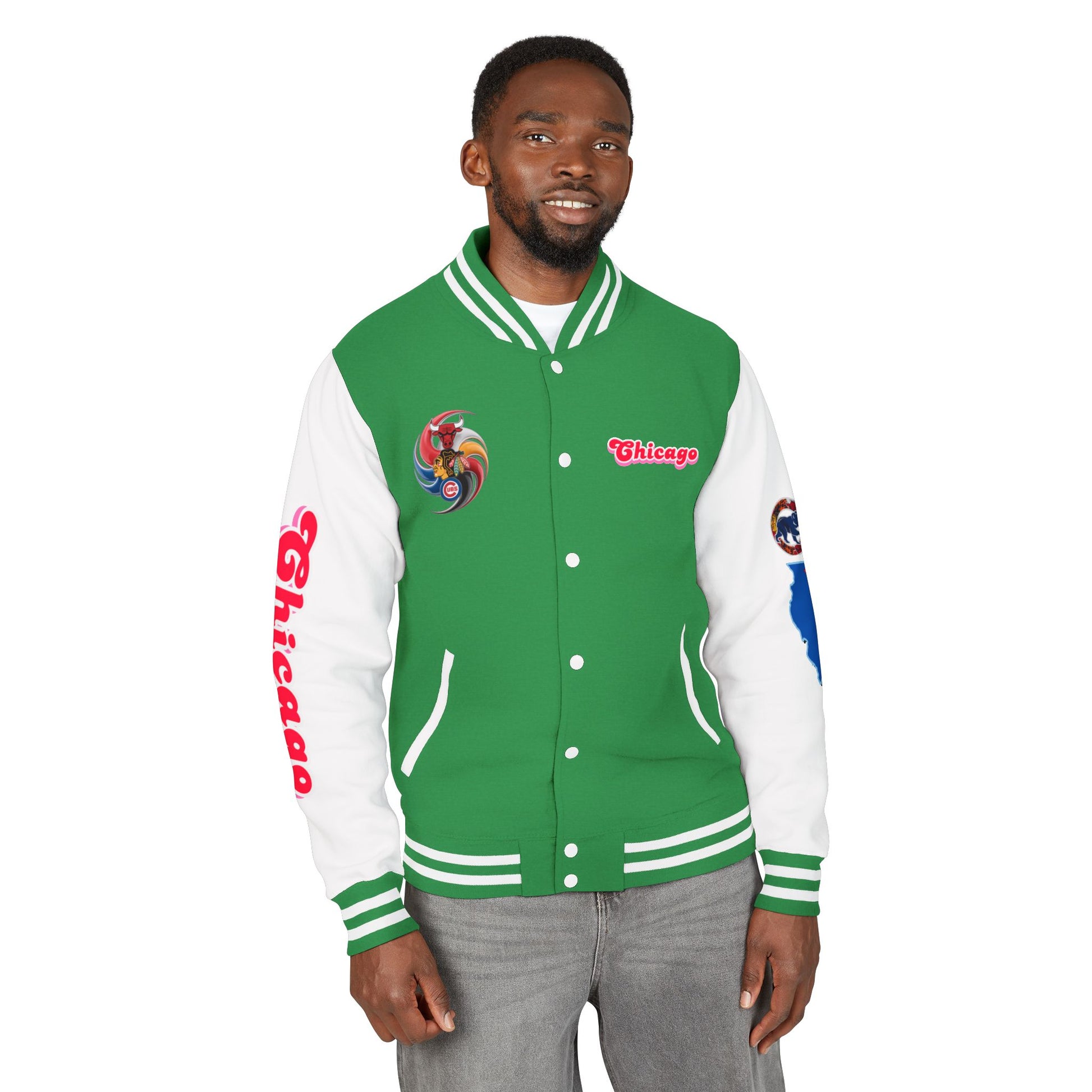 Letterman Jacket Chicago Design