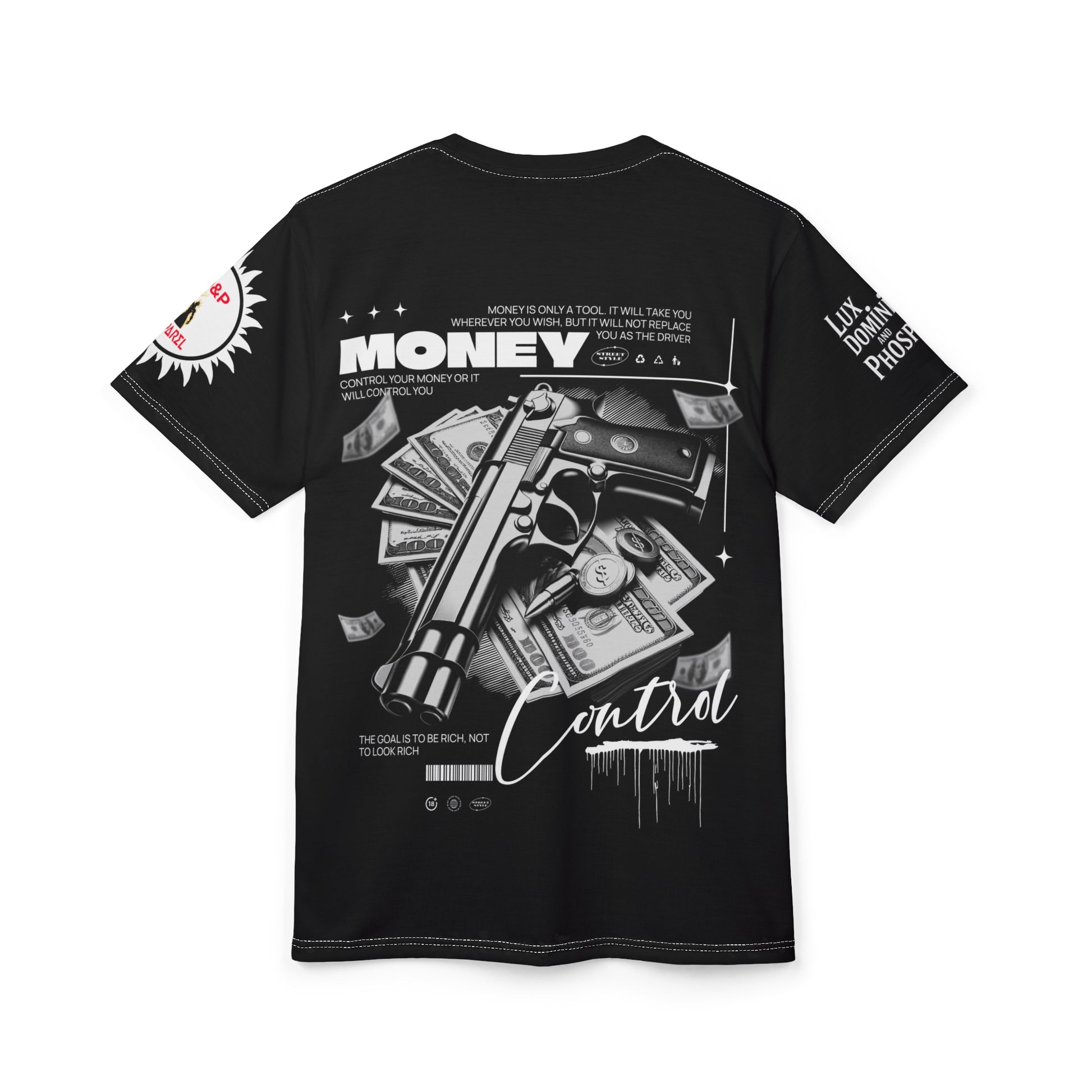 Money Control Graphic Tee LD&P APPAREL