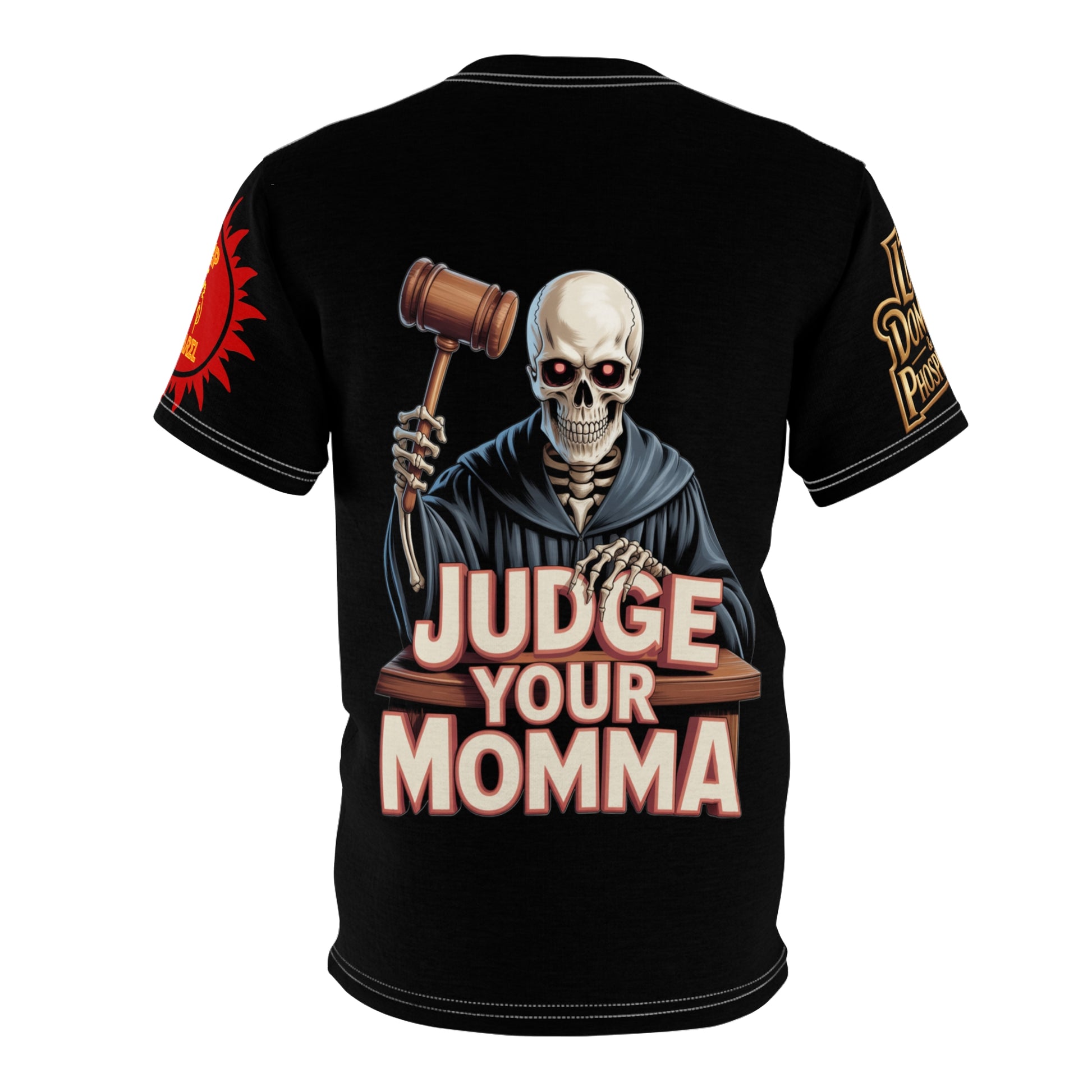 Judge Your Momma Tee — Funny Retro Slogan T-Shirt