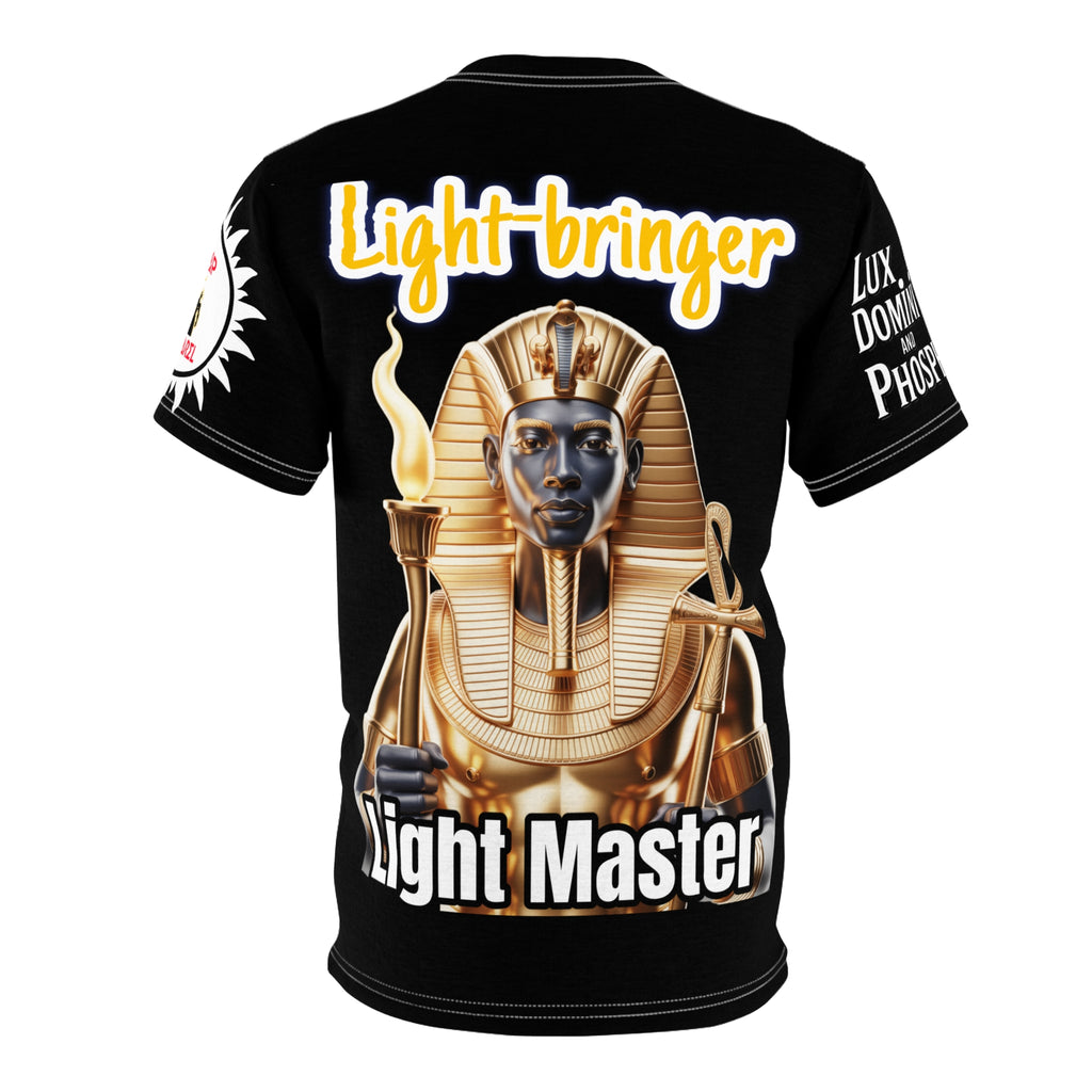 Light Master Tee - Lux Domini and Phosphorus LD&P Apparel Design Black