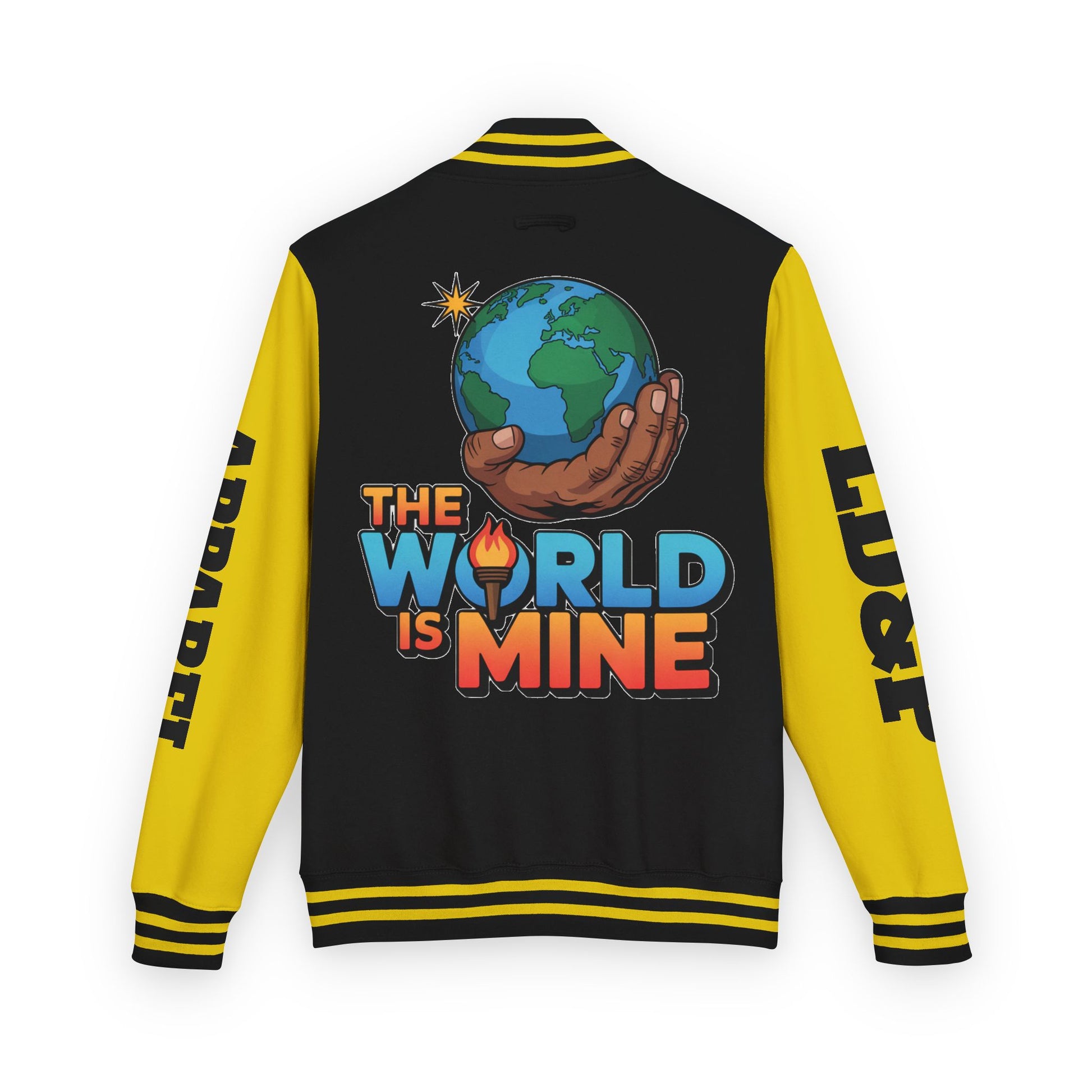 Letterman Jacket - The World is Mine LD&P APPAREL Design