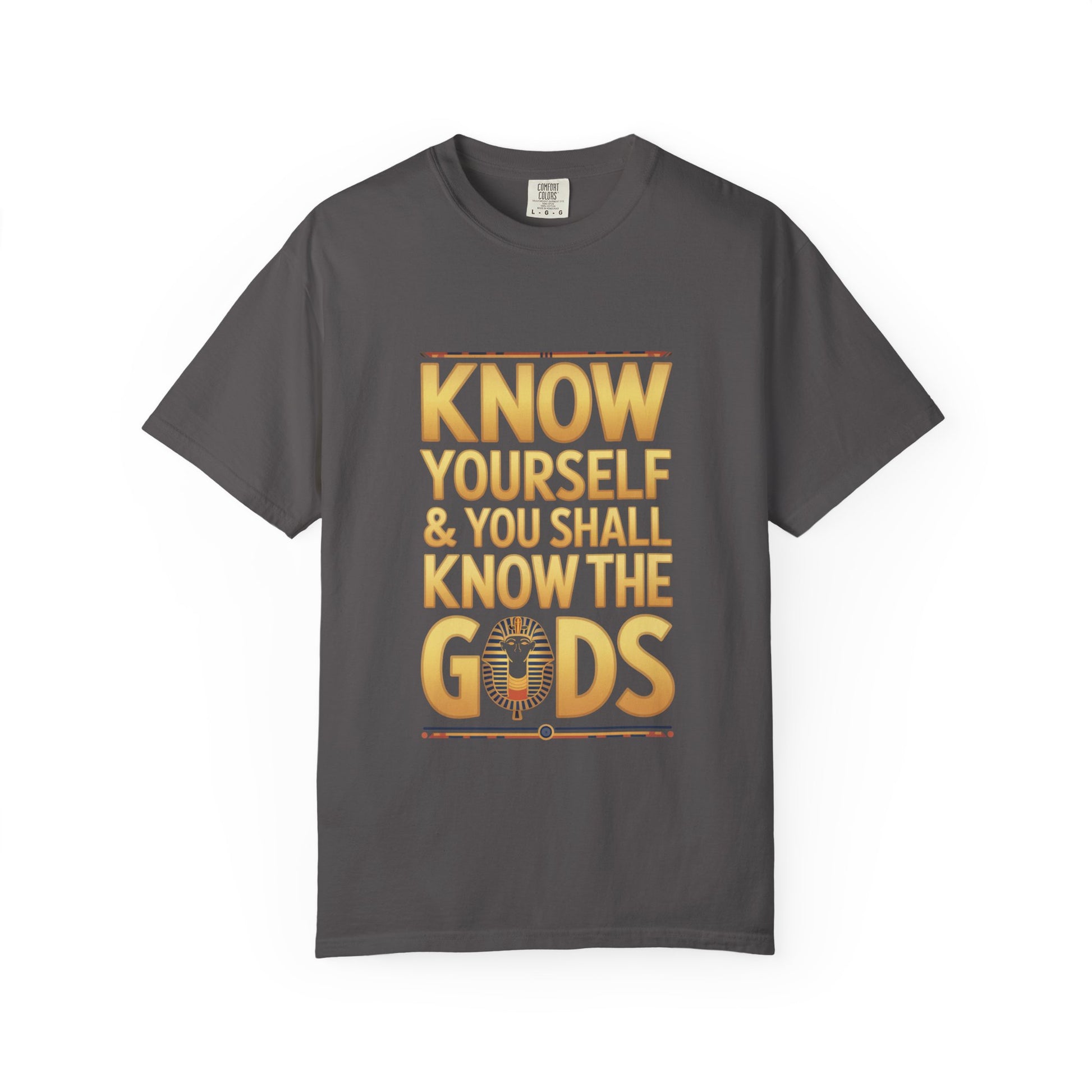 Garment-Dyed T-shirt - Know Yourself Design