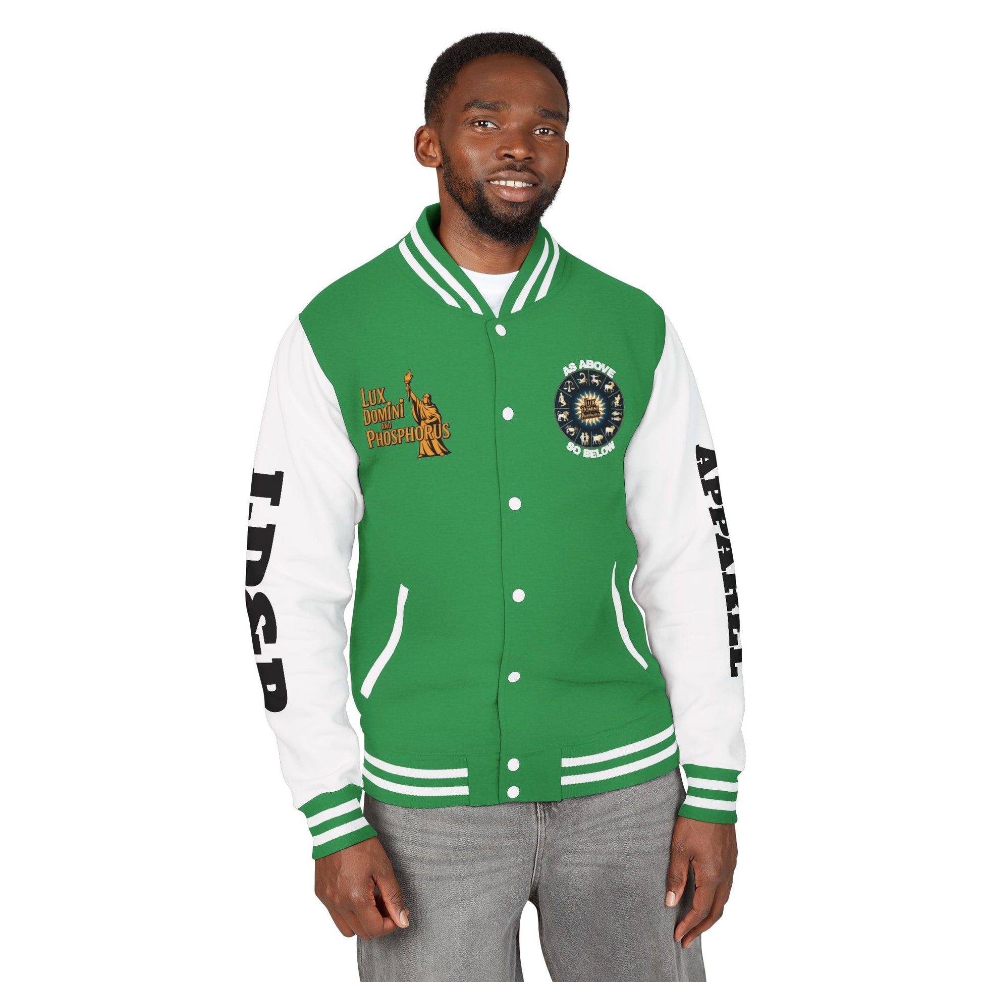 Letterman Jacket - As above so below LD&P APPAREL Design