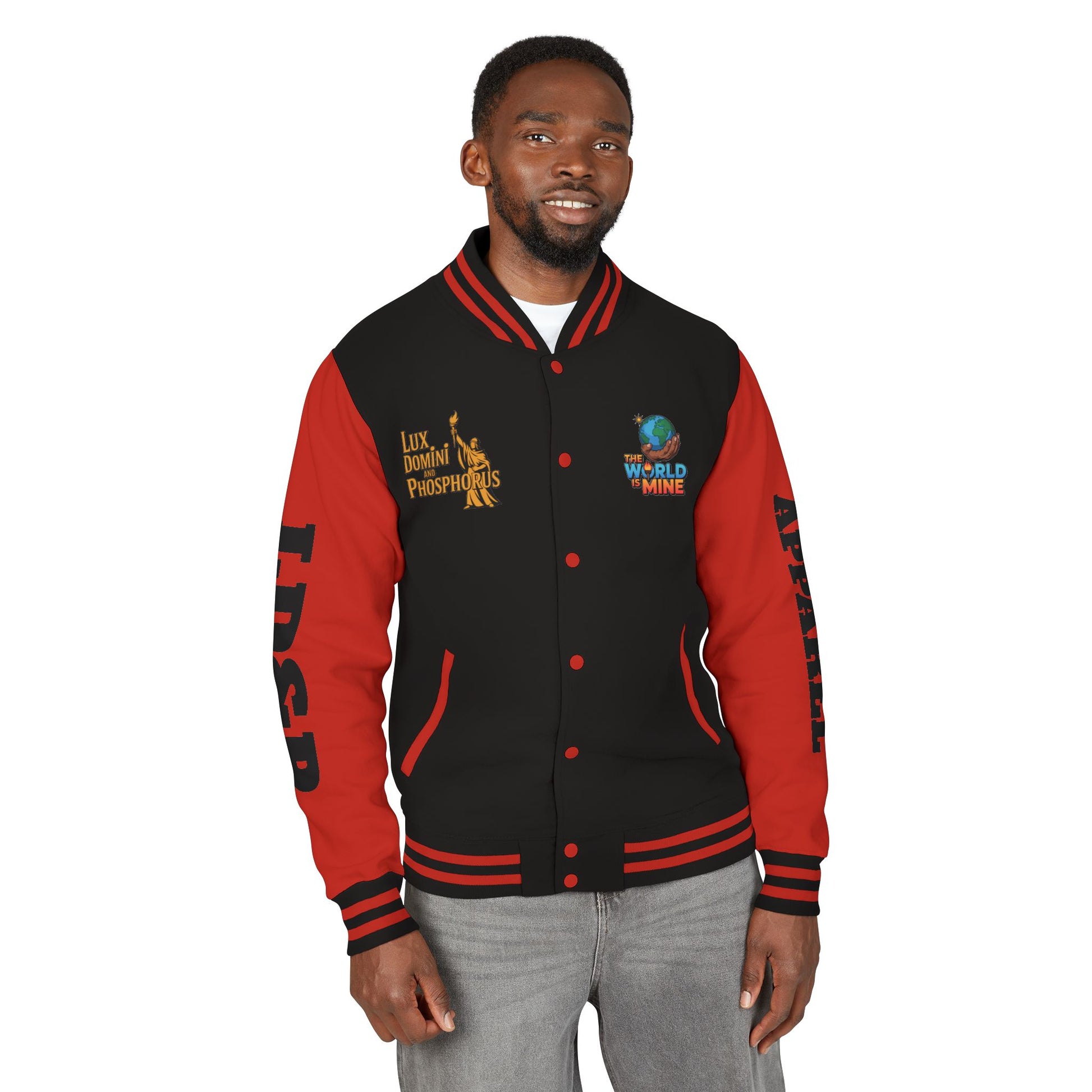 Letterman Jacket - The World is Mine LD&P APPAREL Design