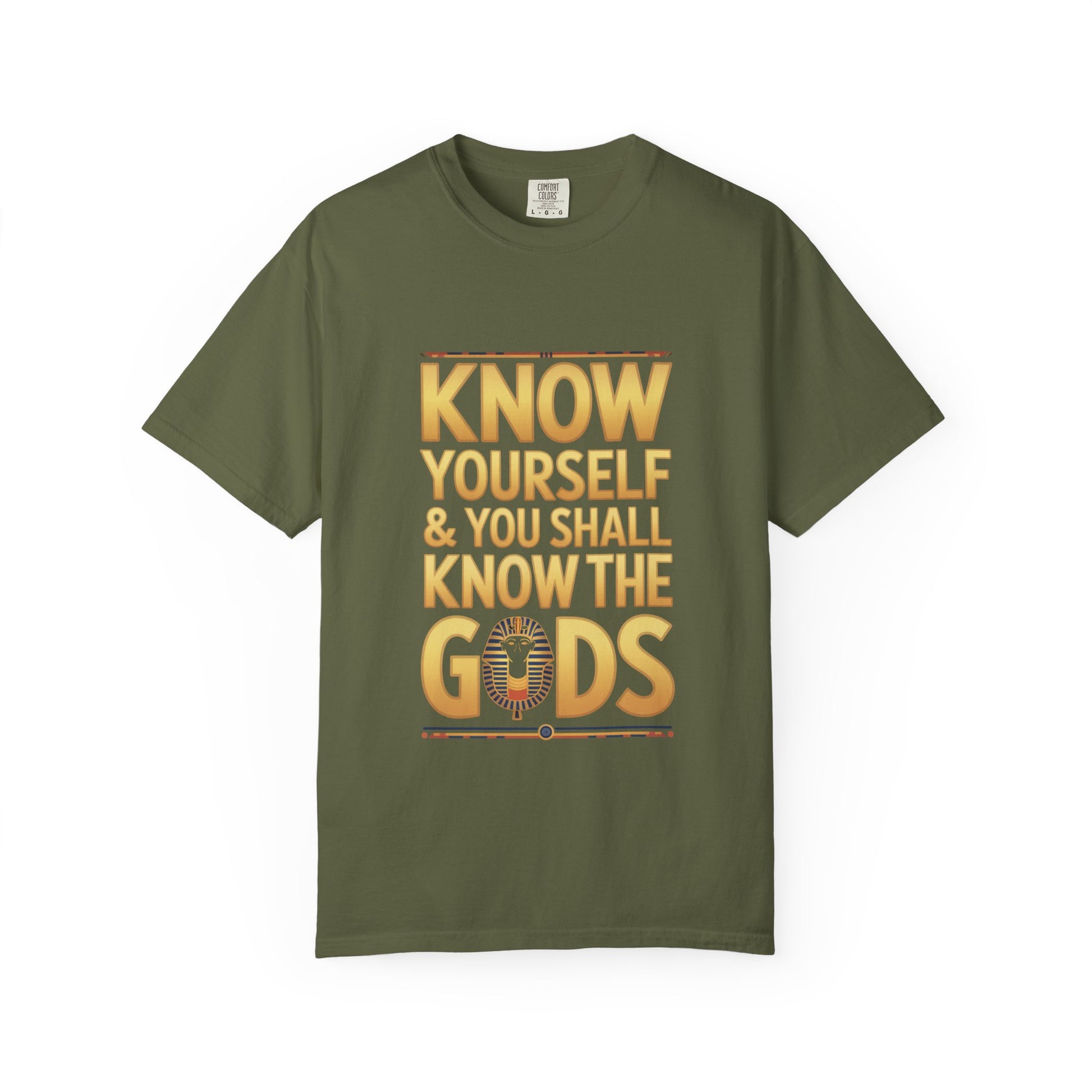 Garment-Dyed T-shirt - Know Yourself Design
