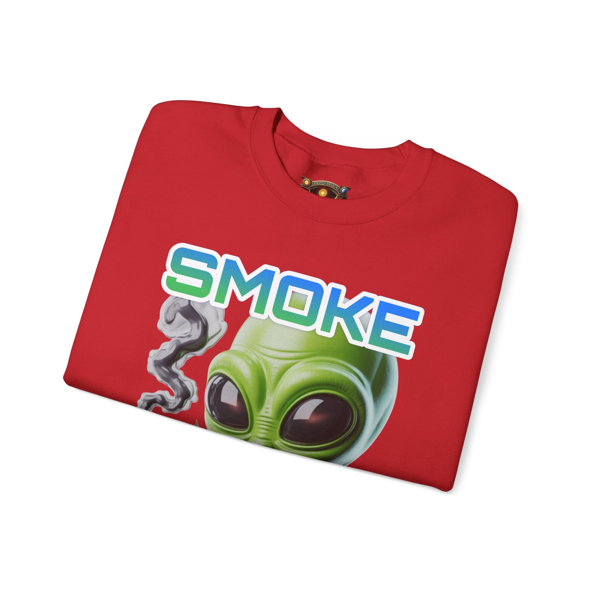 Crewneck Sweatshirt - Smoke That LD&P APPAREL Design