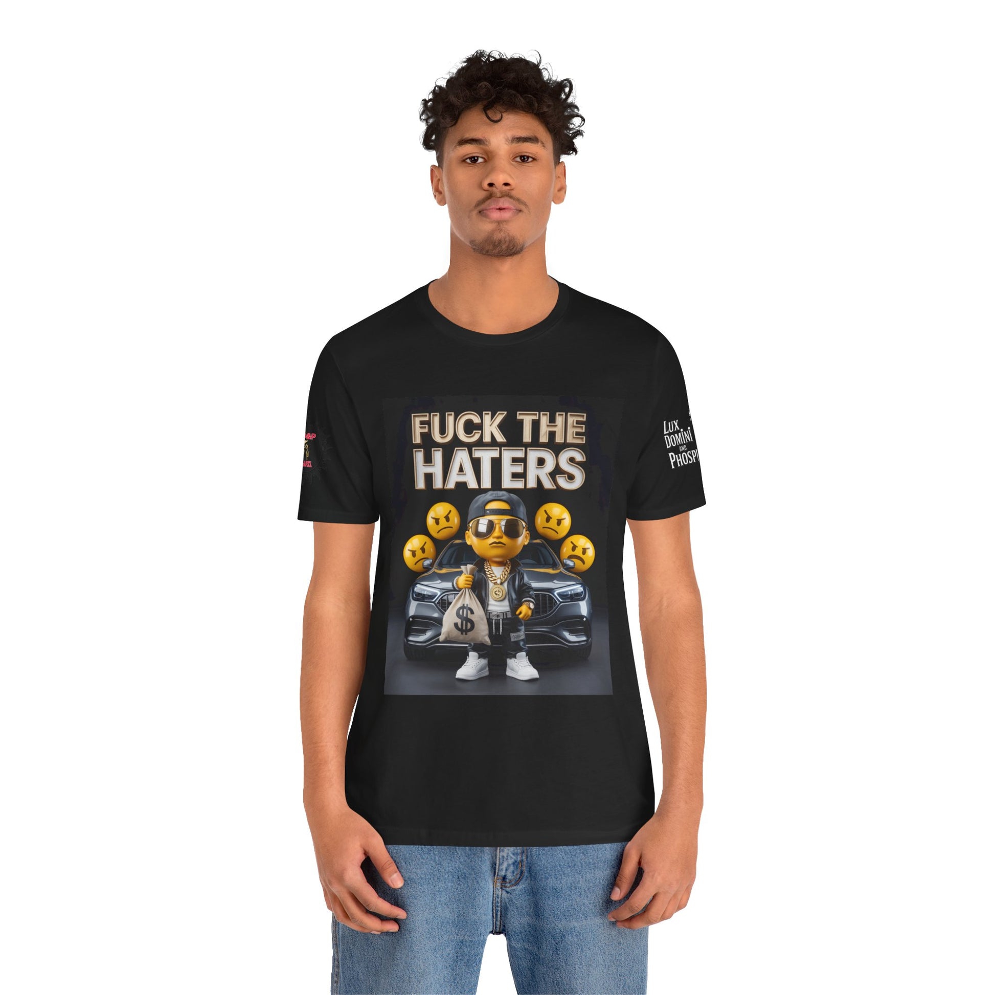 Fuck the Haters Unisex Tee - Bold Graphic Motivational Shirt