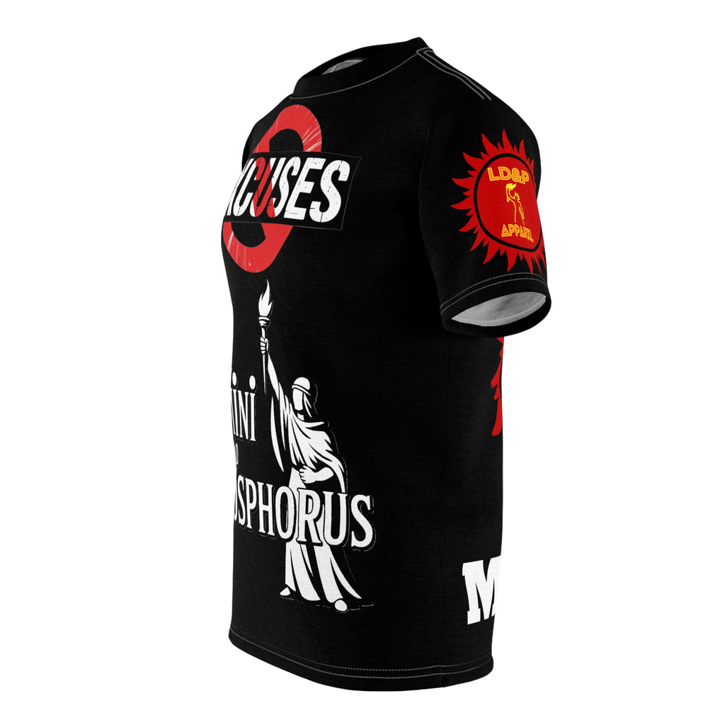 No Excuses Lux Domini & Phosphorus Graphic Tee Black 1