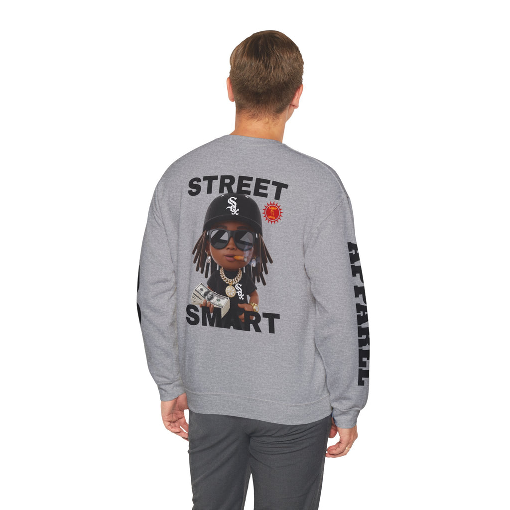 Street Smart Crewneck Sweatshirt - Urban Casual Wear