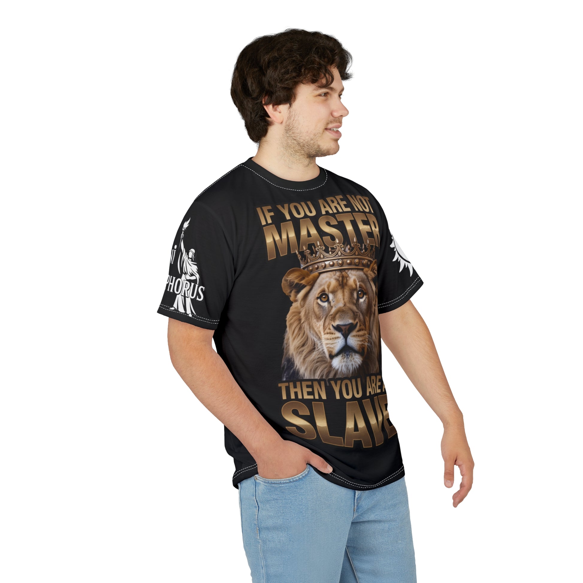 MASTER OR SLAVE Unisex Tee - Lux Domini and Phosphorus LD&P Apparel Design