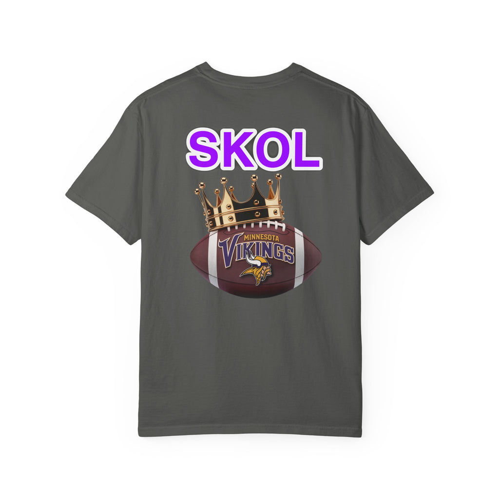 T-Shirt - Minnesota Vikings SKOL Unisex Garment-Dyed Tee