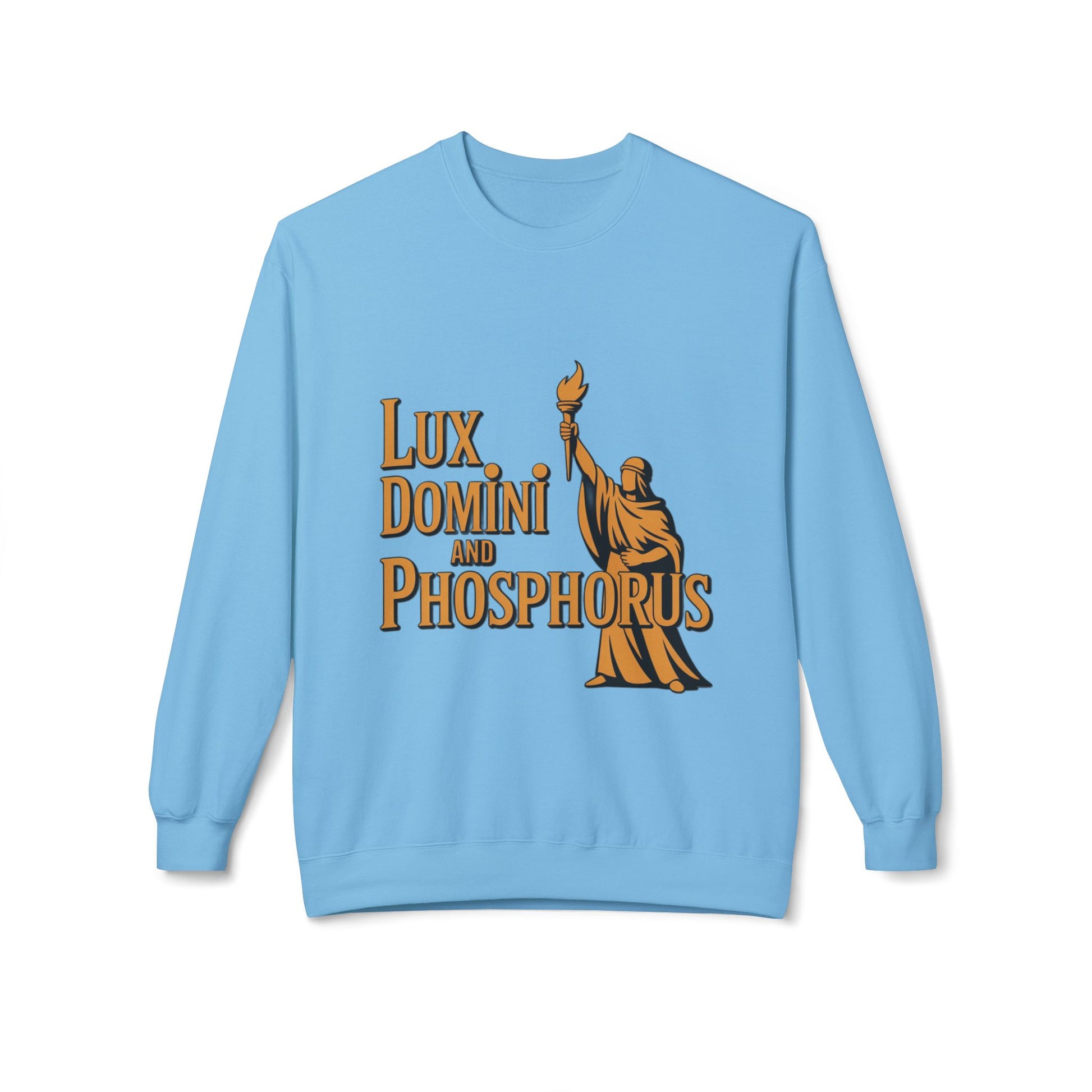 "Lux Domini and Phosphorus" crew-neck sweatshirt