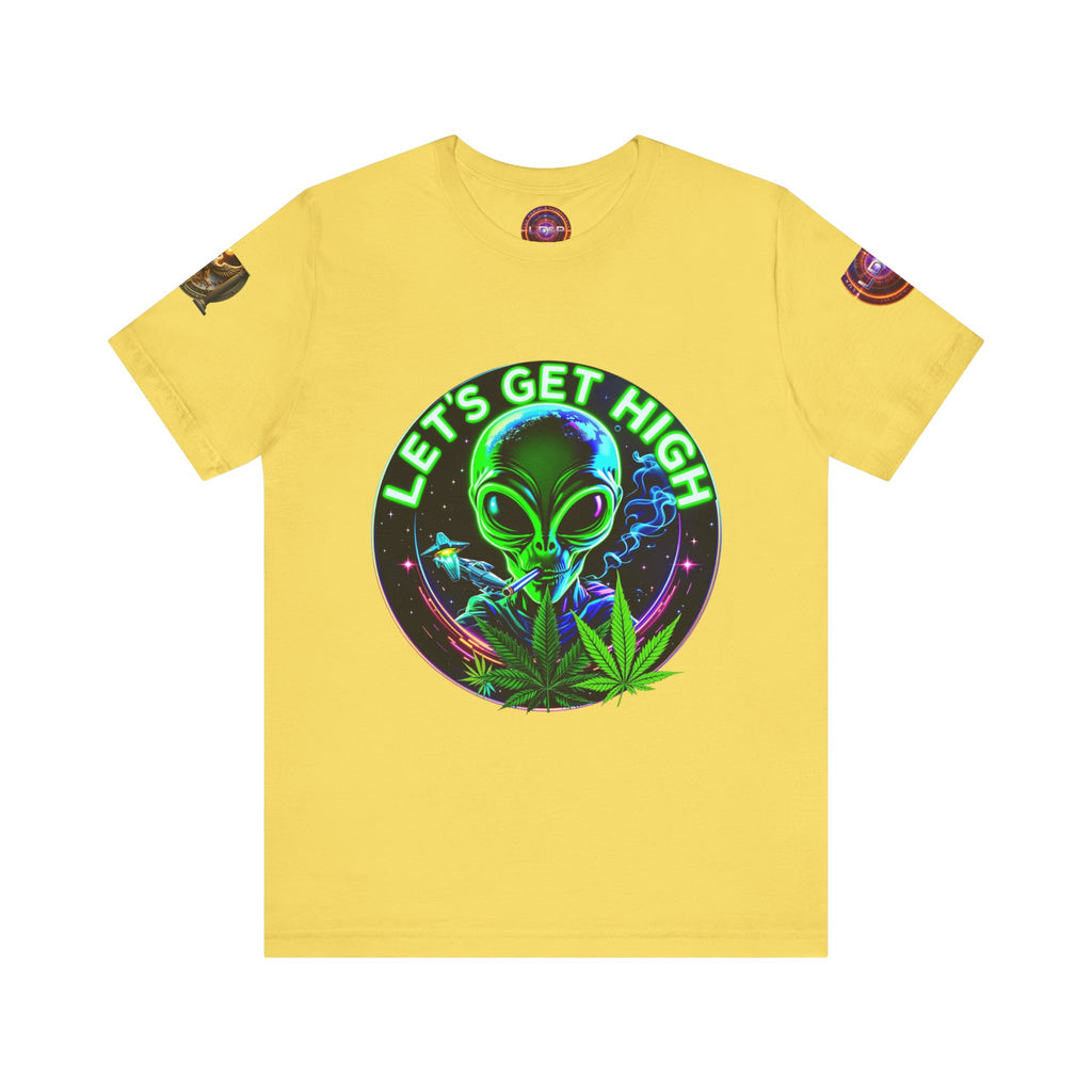 LD&P Apparel Designs Alien lets get high