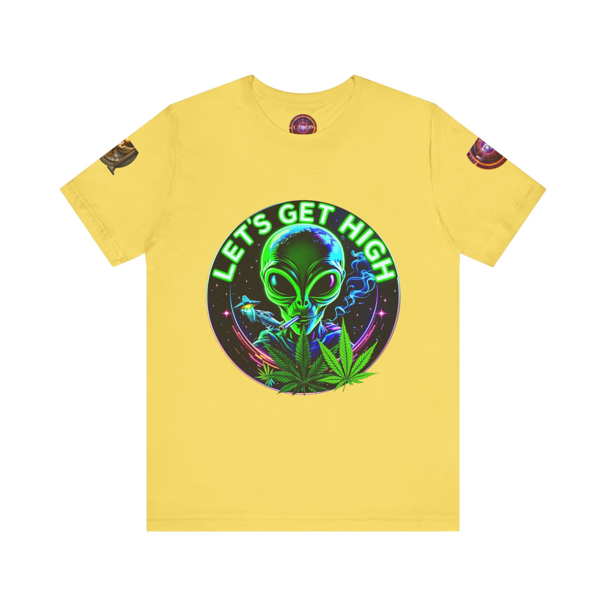 LD&P Apparel Designs Alien lets get high