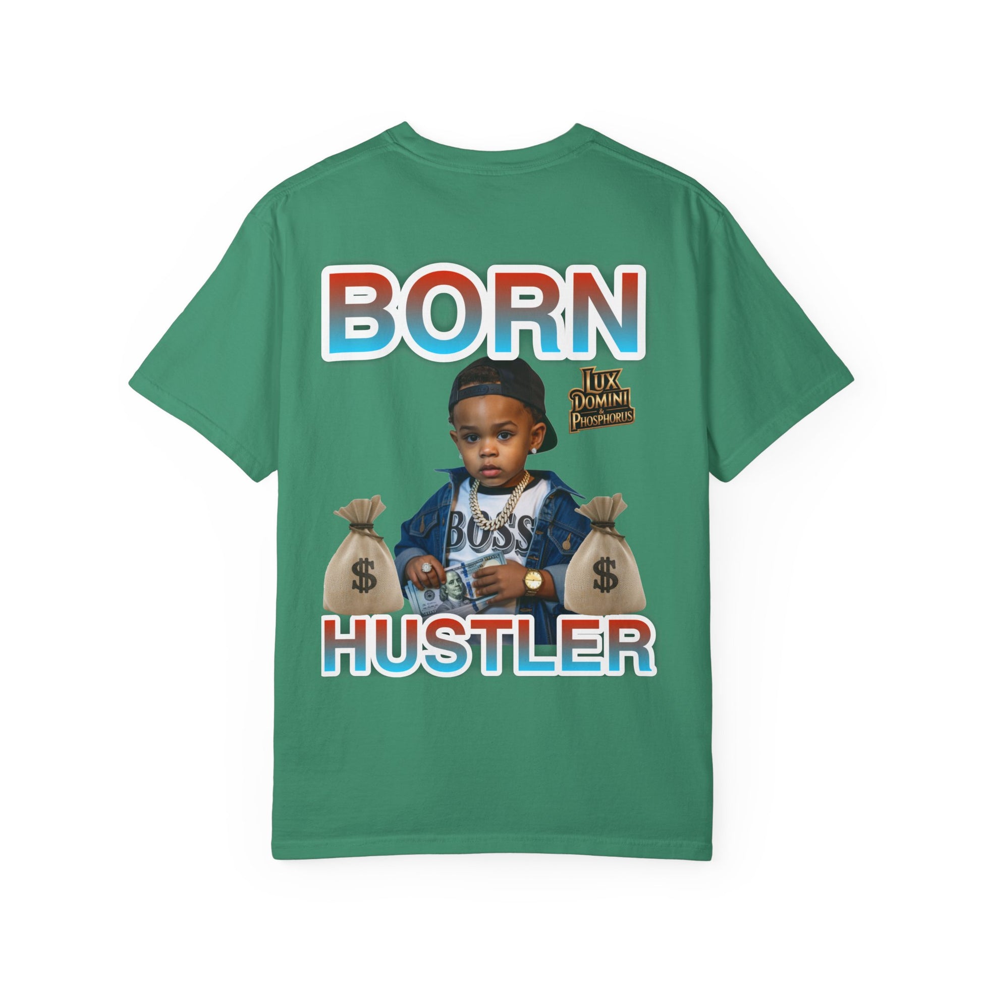 Garment-Dyed T-shirt BORN HUSTLER LD&P APPAREL