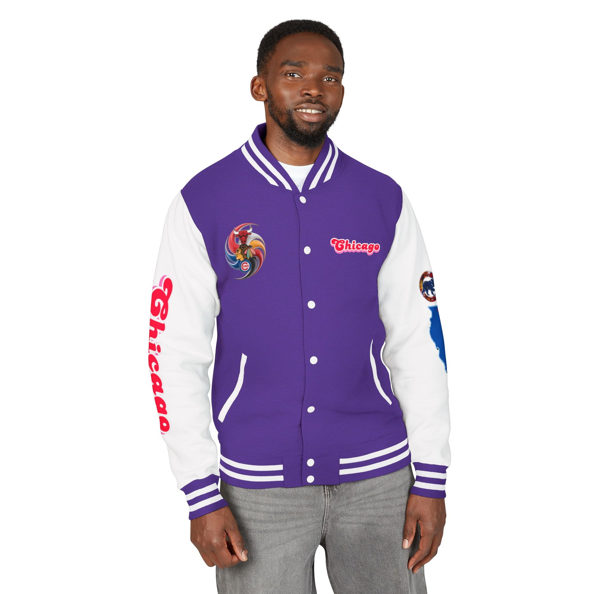 Letterman Jacket Chicago Design