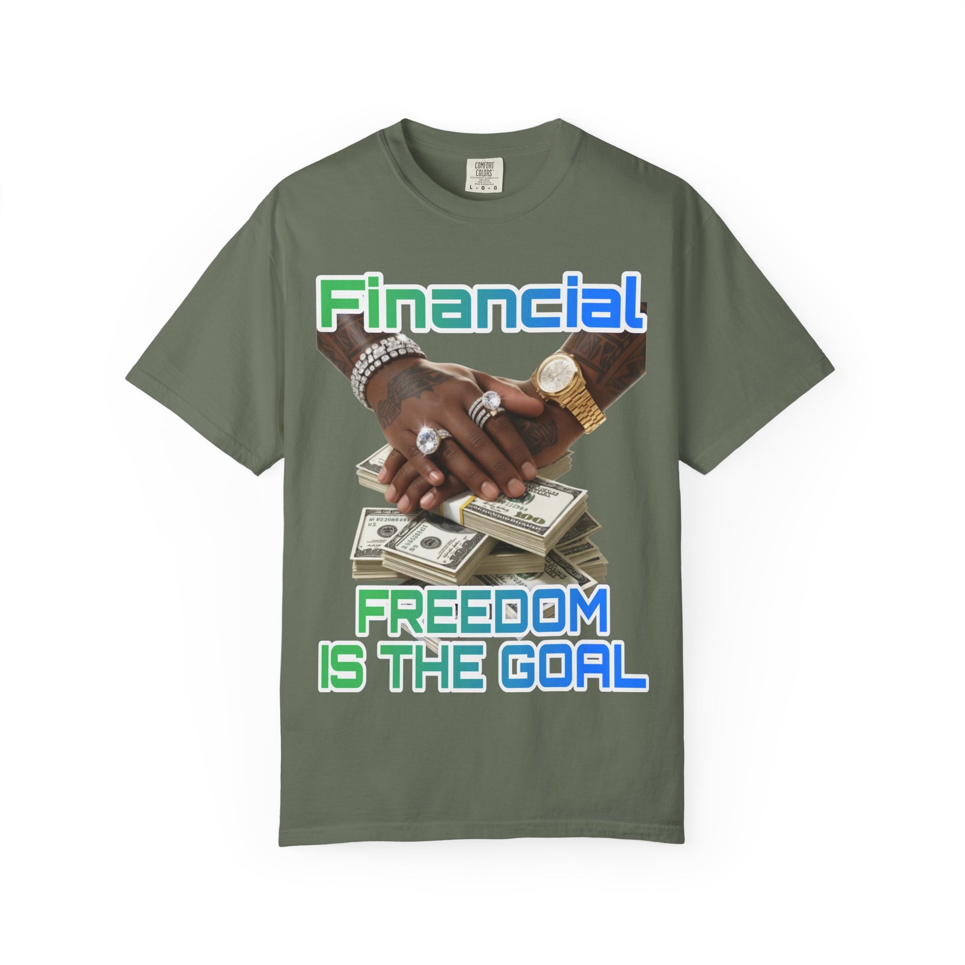 Financial Freedom Unisex T-shirt - 'Financial Freedom is The Goal' Design
