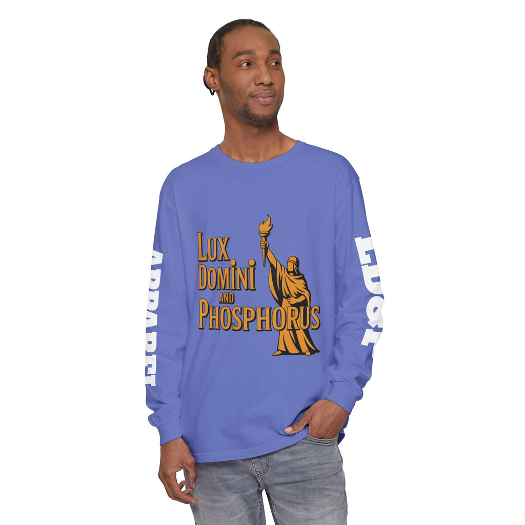 Long Sleeve T-Shirt Lux Domini and Phosphorus LD&P Apparel Design