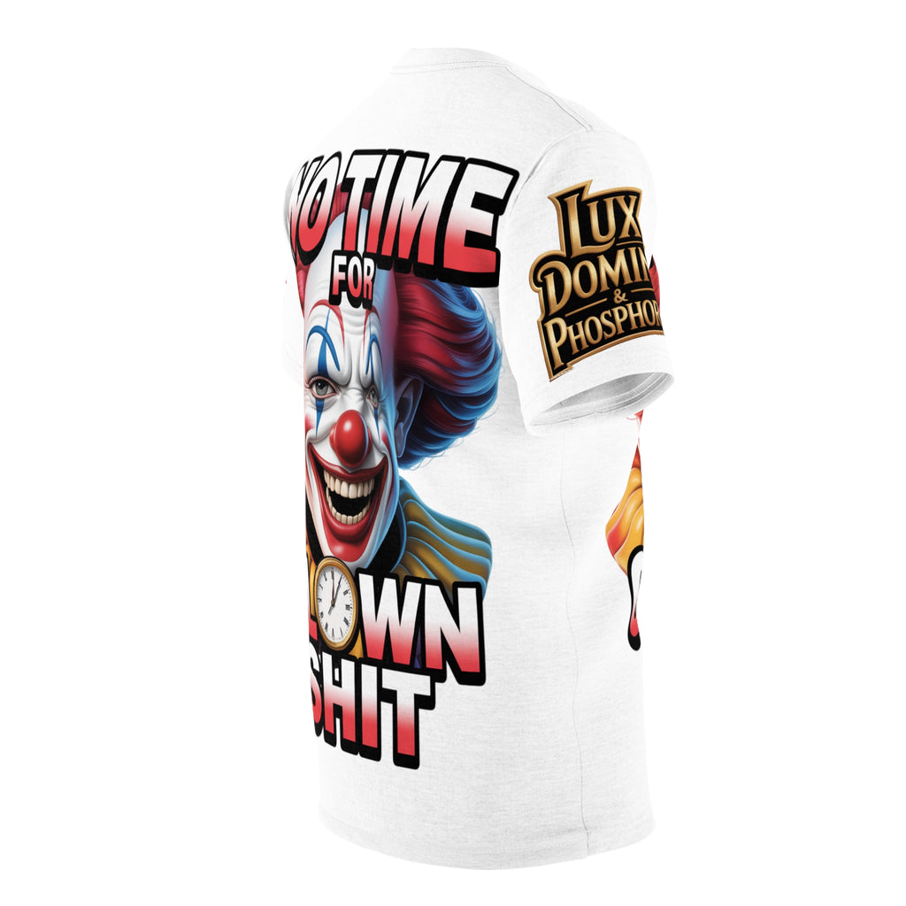 T-Shirt No Time For Clowns Unisex white