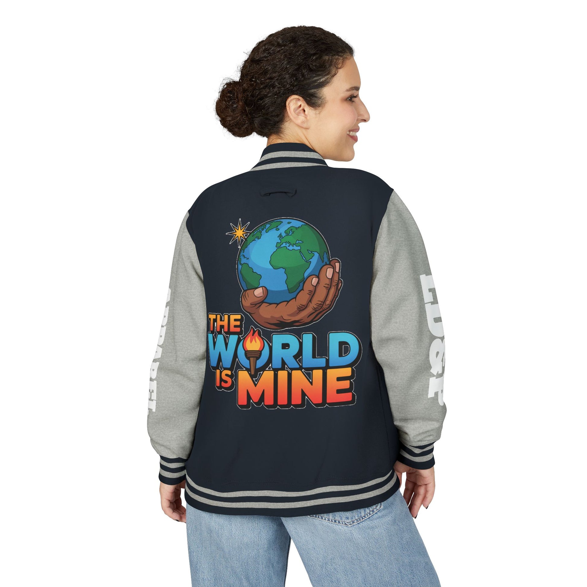 Letterman Jacket - The World is Mine LD&P APPAREL Design