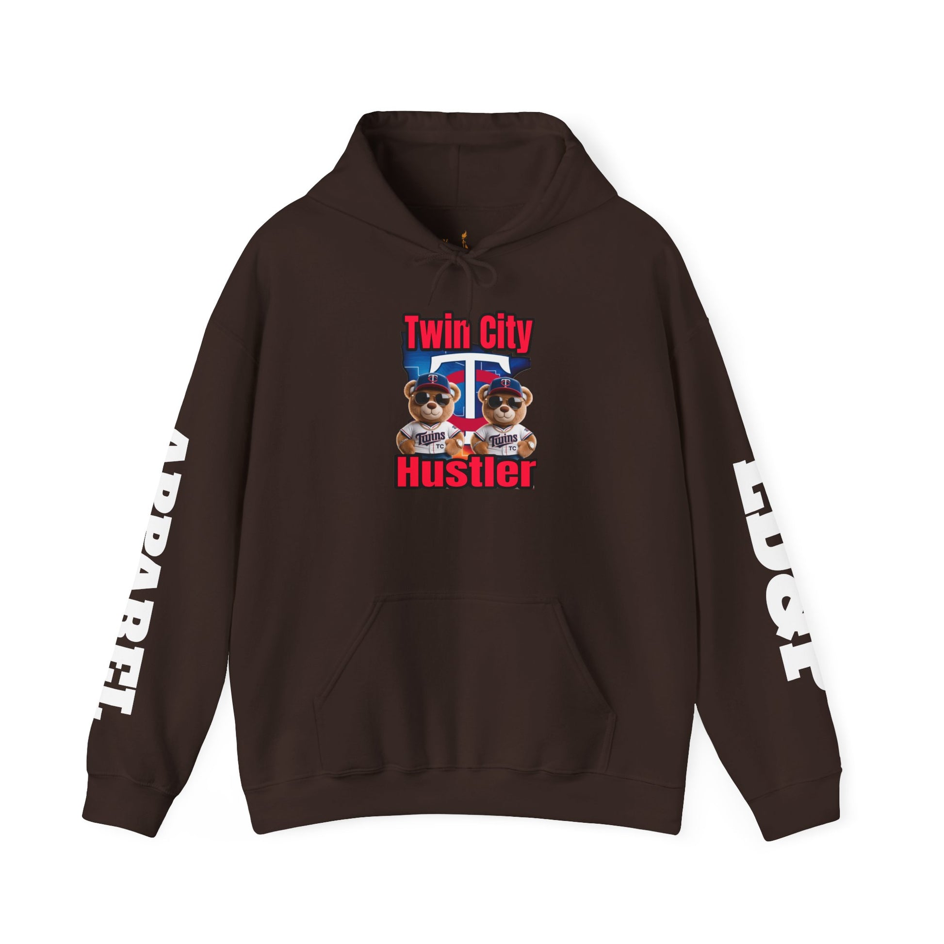 Hooded Sweatshirt - Twin City HUSTLER