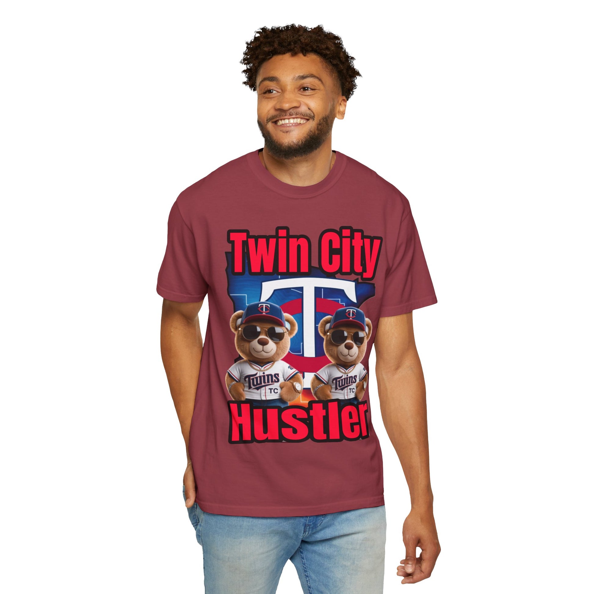 Hustler Garment-Dyed T-shirt - Twin City LD&P Apparel Design