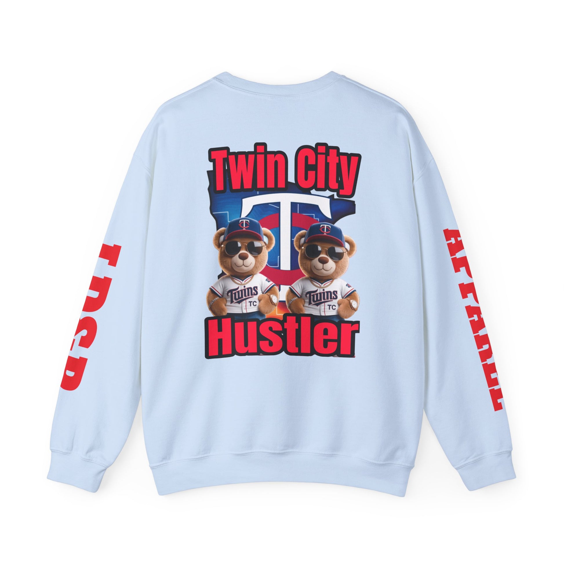 Crewneck Sweatshirt Twin City Hustler LD&P Apparel Design
