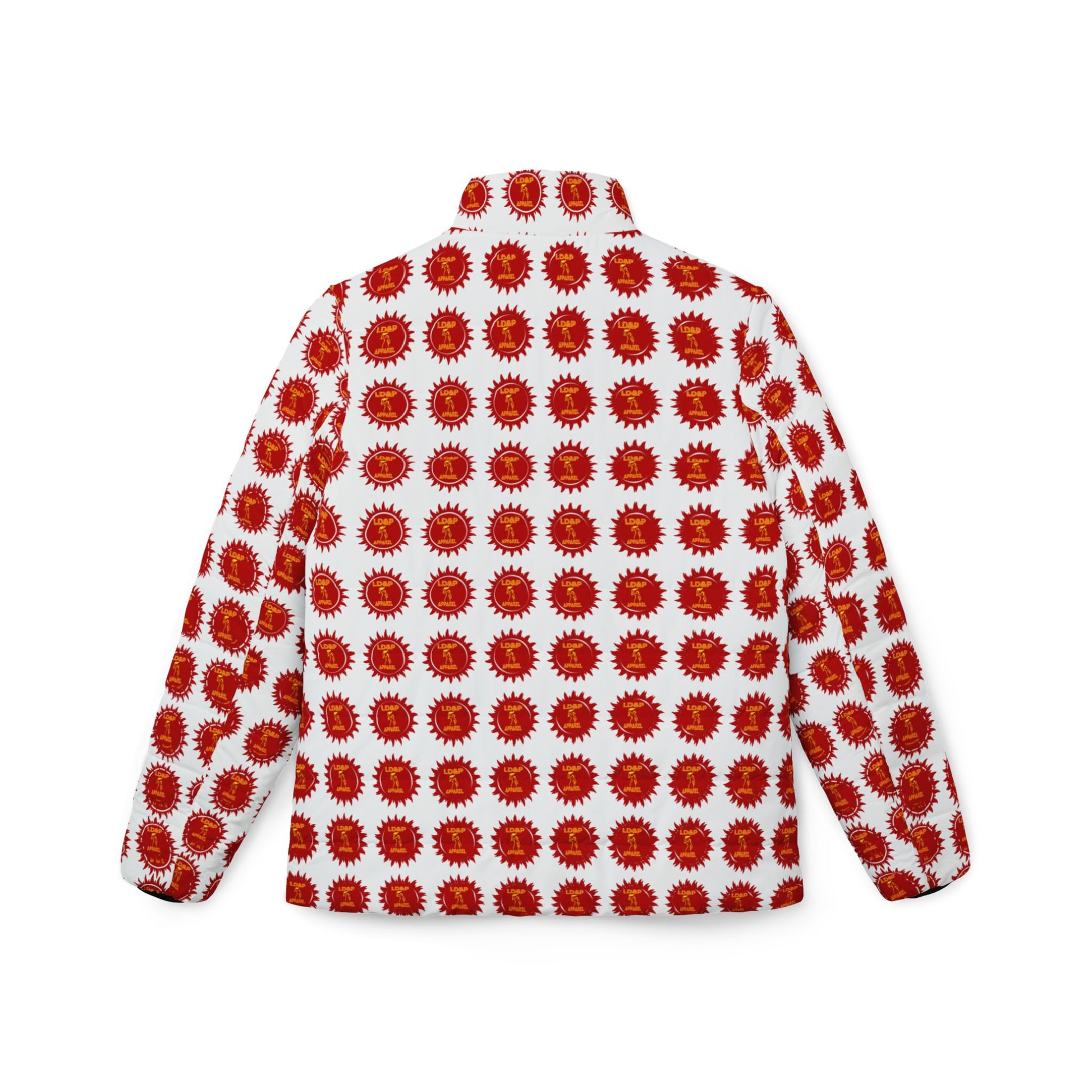 White Puffer Jacket LD&P APPAREL Design for women