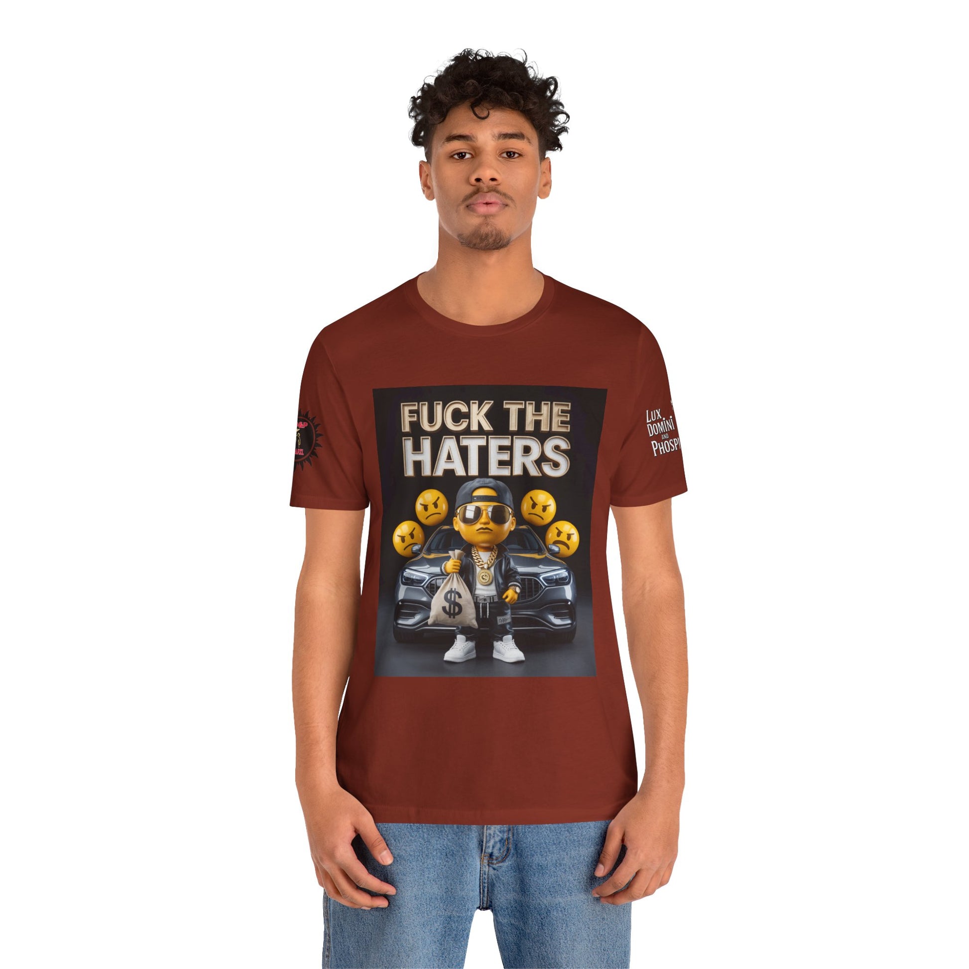 Fuck the Haters Unisex Tee - Bold Graphic Motivational Shirt
