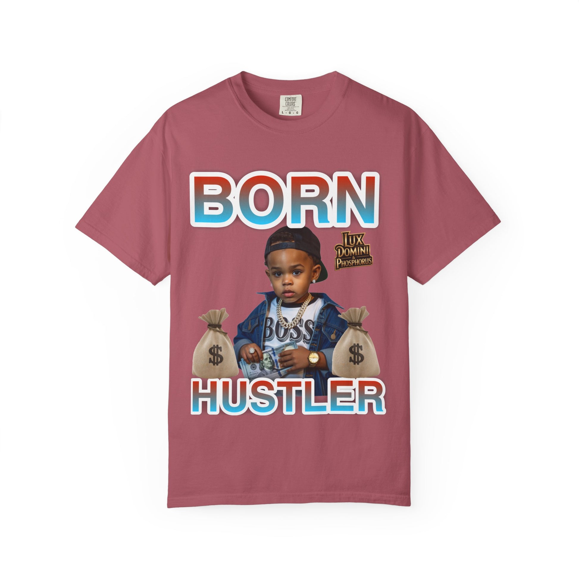 Garment-Dyed T-shirt BORN HUSTLER LD&P APPAREL