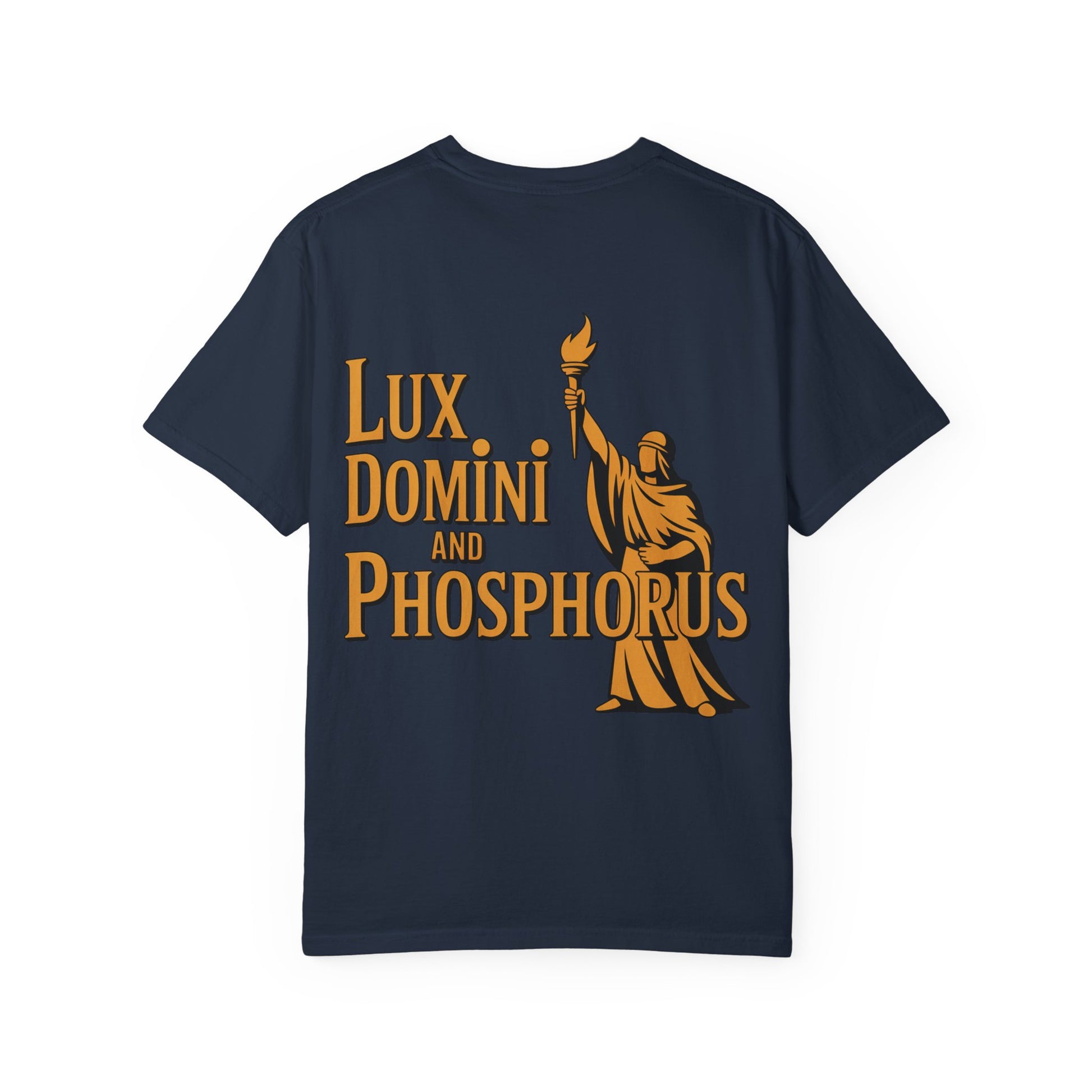 Garment-Dyed T-shirt Thin Line Love Hate LD&amp;P APPAREL Design