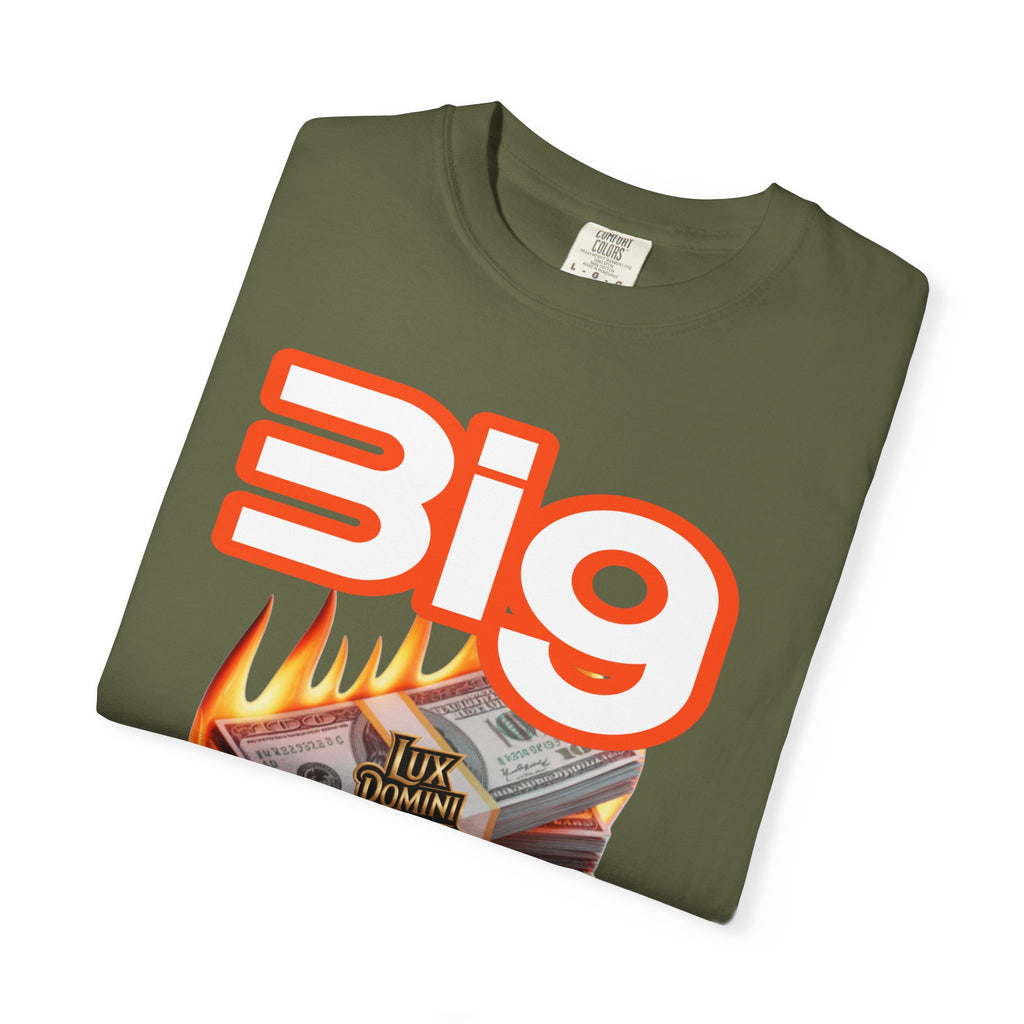 T-Shirt Big Spender Text Unisex Garment-Dyed Tee