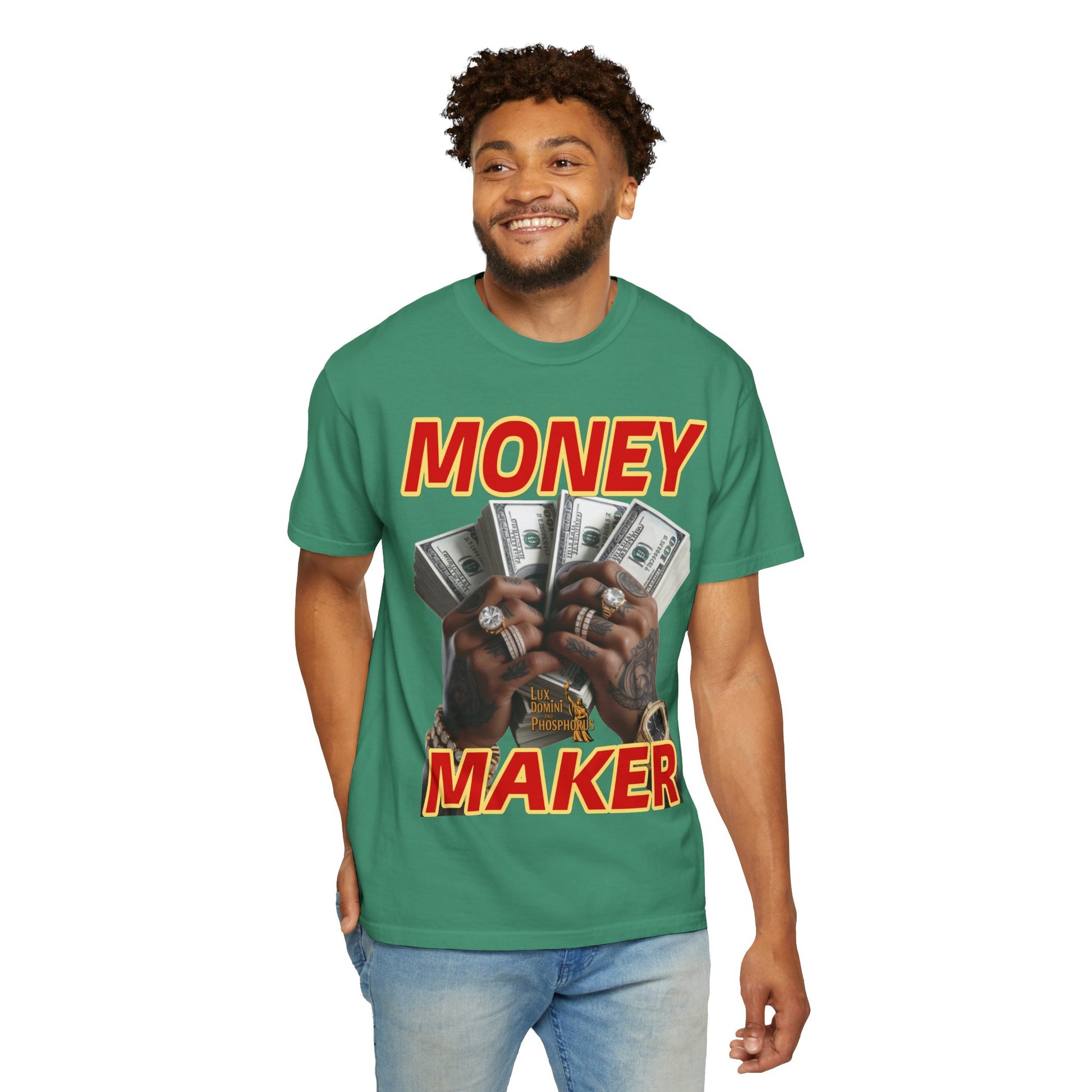 Money Maker T-Shirt - Unisex Garment-Dyed Tee