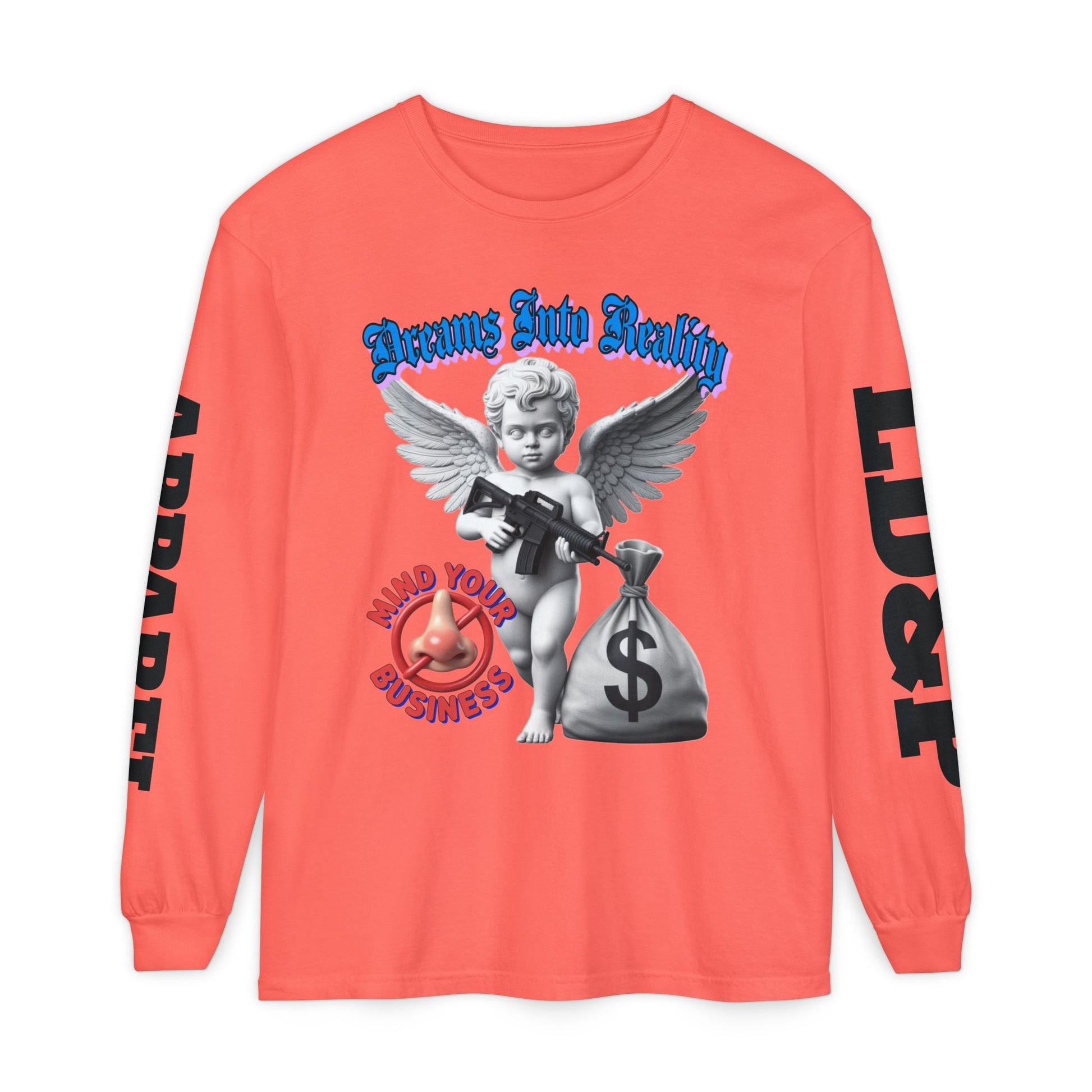 Garment-Dyed Long Sleeve T-Shirt Dreams Into Reality