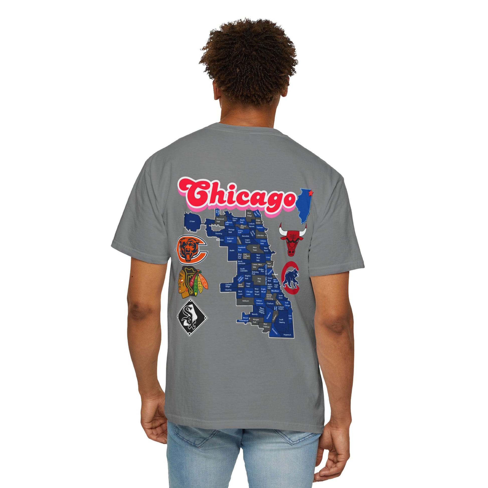 Chicago Unisex T-shirt - Vintage Chicago Design