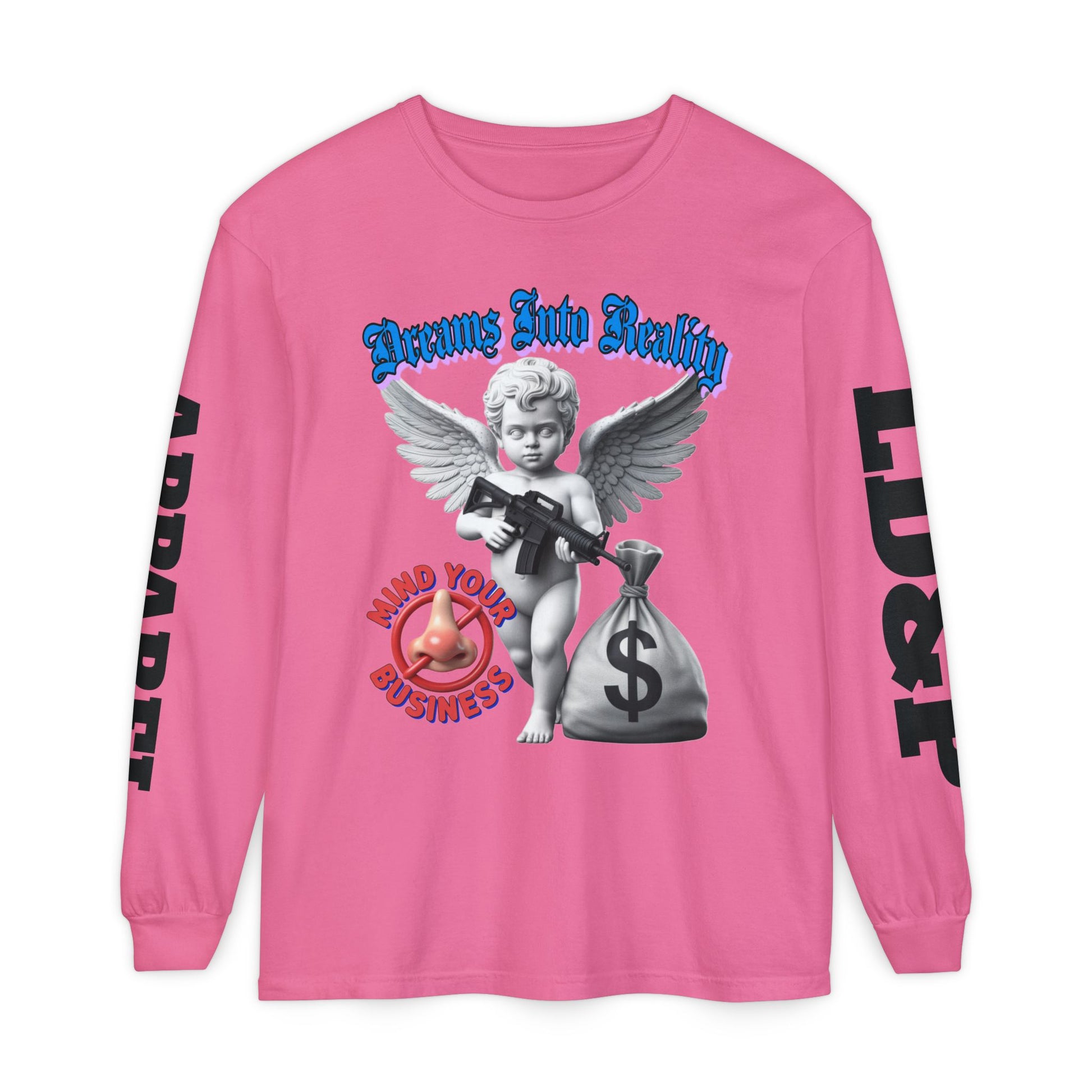 Garment-Dyed Long Sleeve T-Shirt Dreams Into Reality