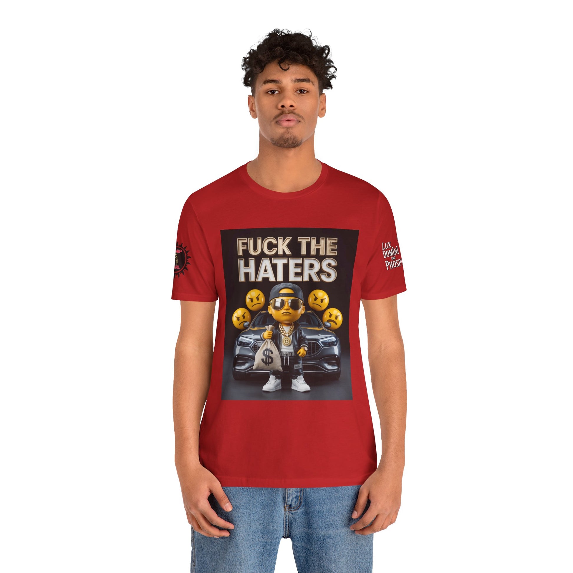 Fuck the Haters Unisex Tee - Bold Graphic Motivational Shirt