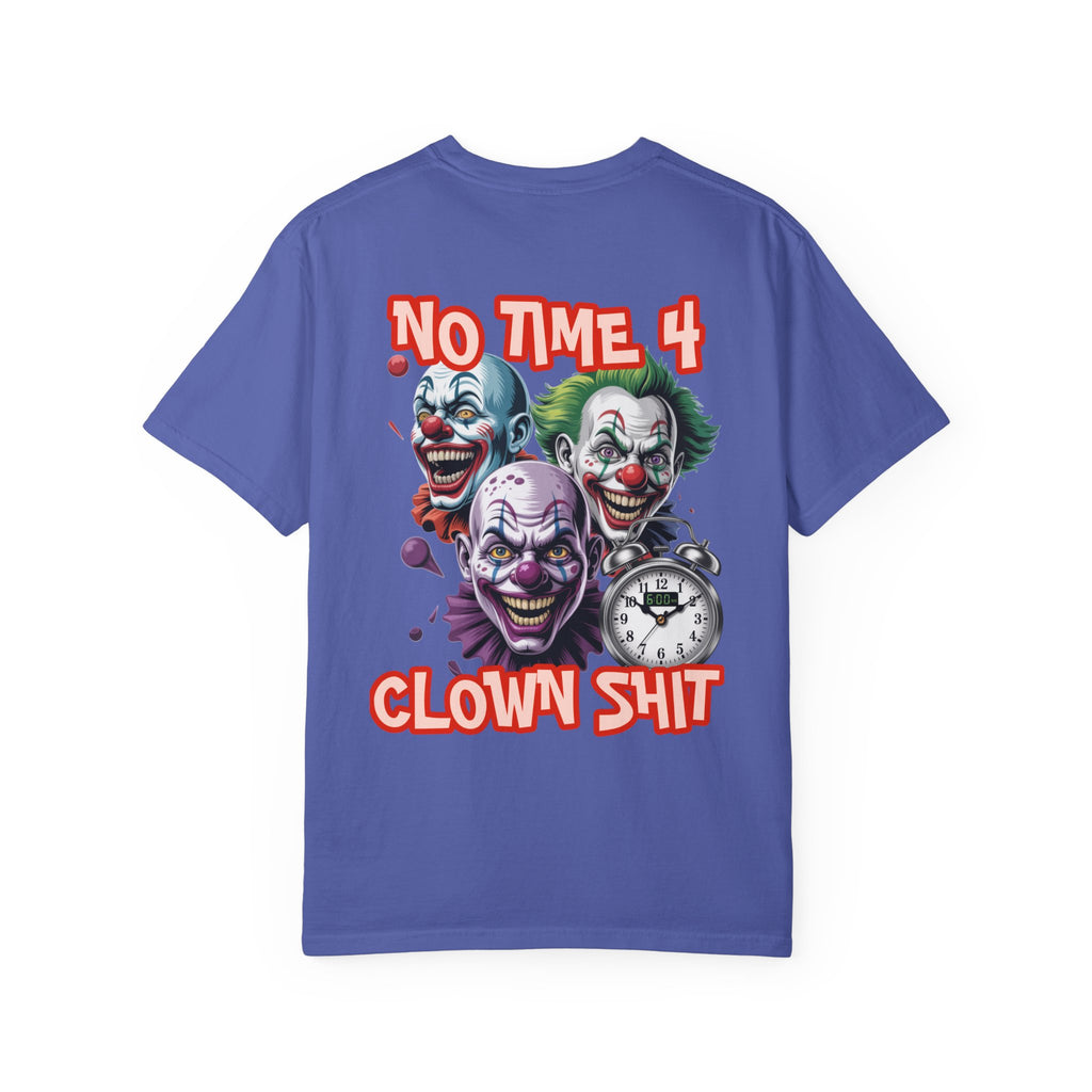 Garment-Dyed T-shirt - Born Hustler Design