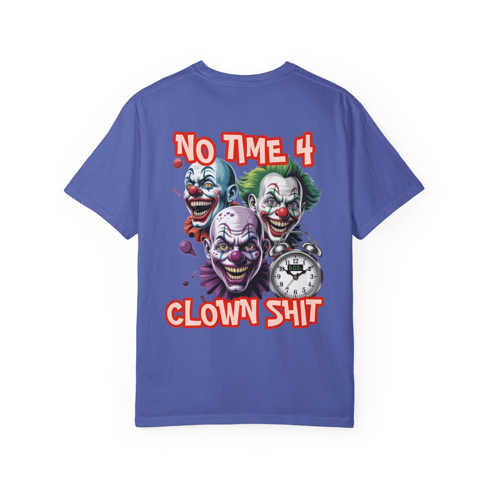 Garment-Dyed T-shirt - Born Hustler Design