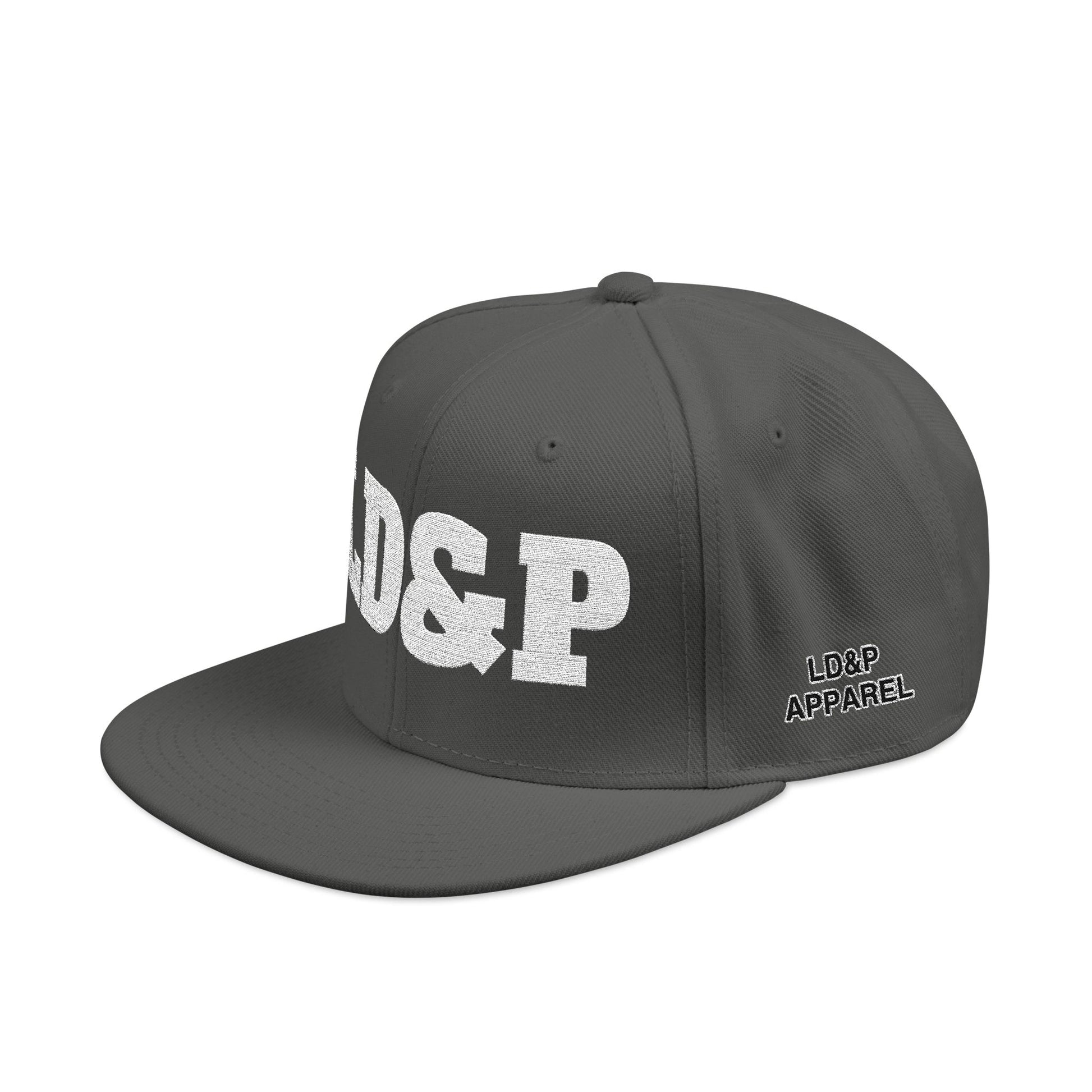 Embroidered Snapback Cap - LD&P Apparel Design 2