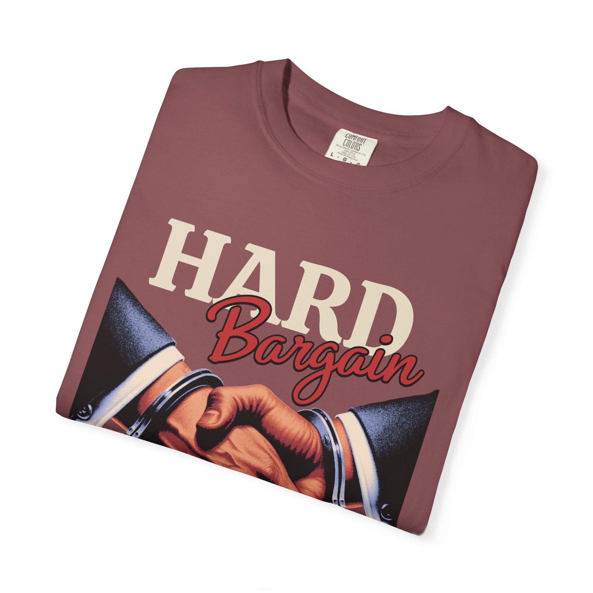 Garment-Dyed T-shirt Hard Bargain Graphic Tee