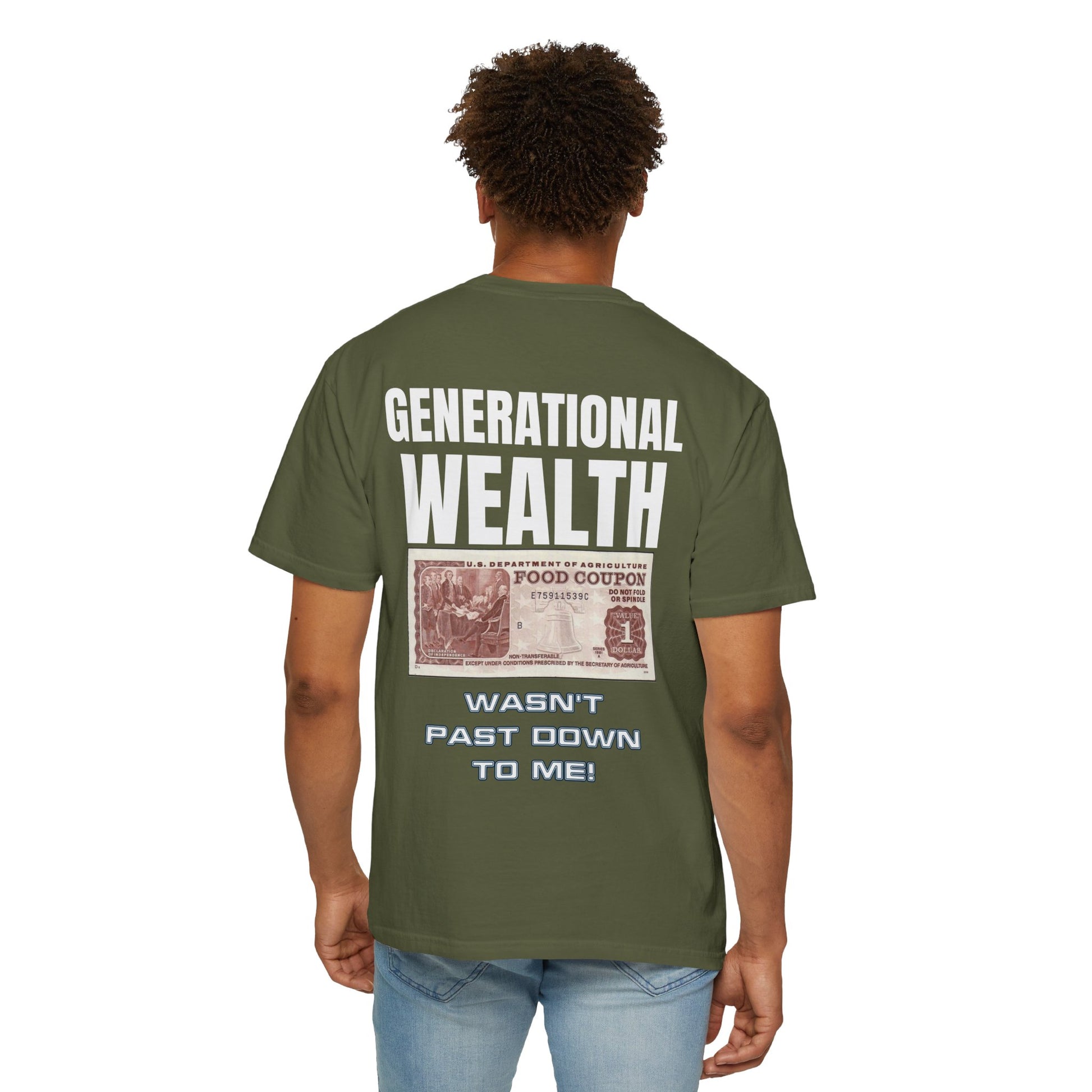 Garment-Dyed T-shirt Generational Wealth Tee