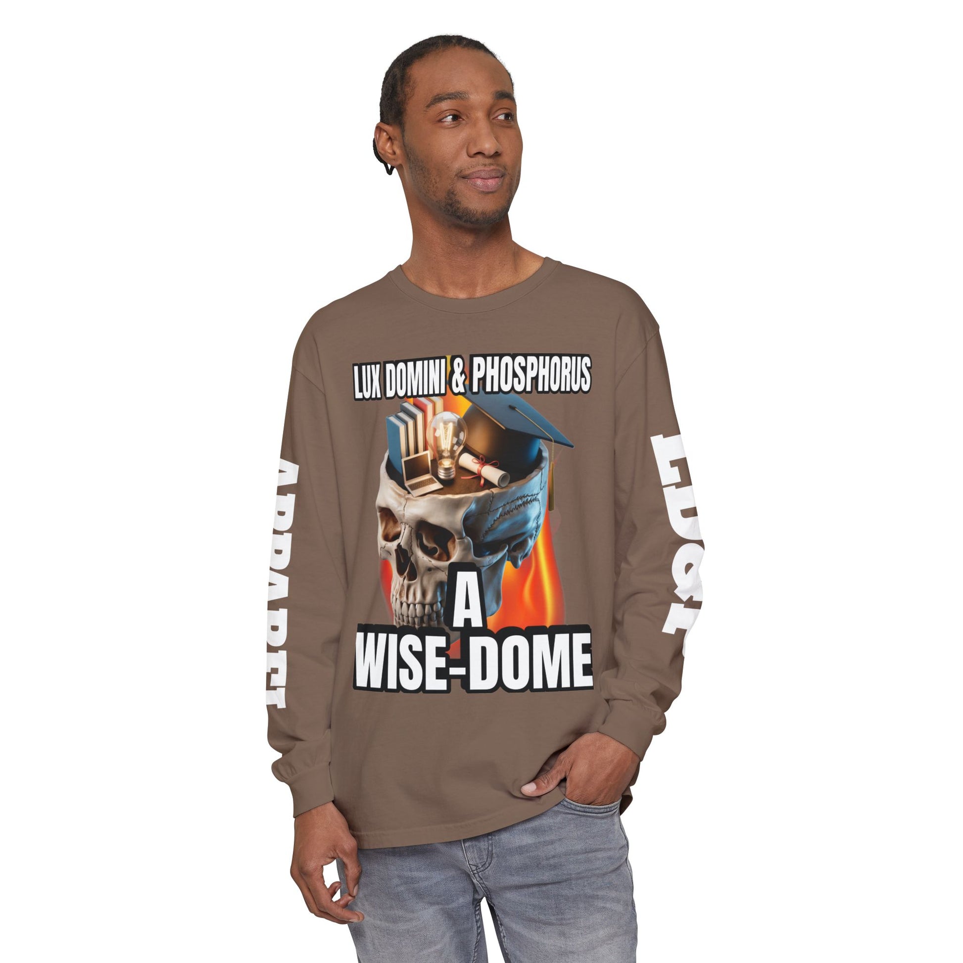 'A Wise-Dome' LD&P APPAREL Long Sleeve Tee