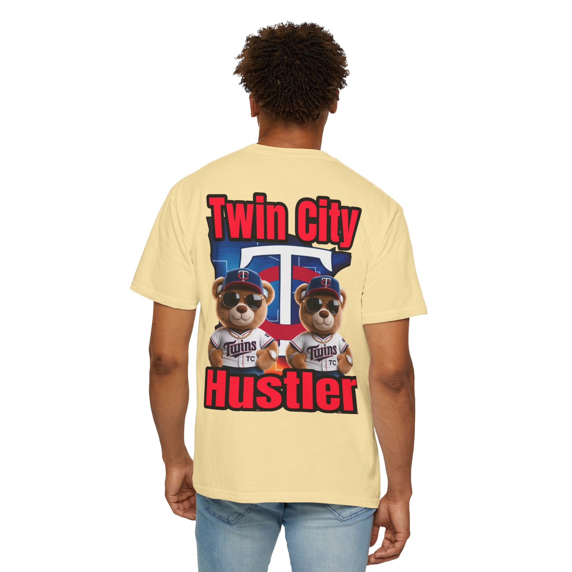 Hustler Garment-Dyed T-shirt - Twin City LD&P Apparel Design