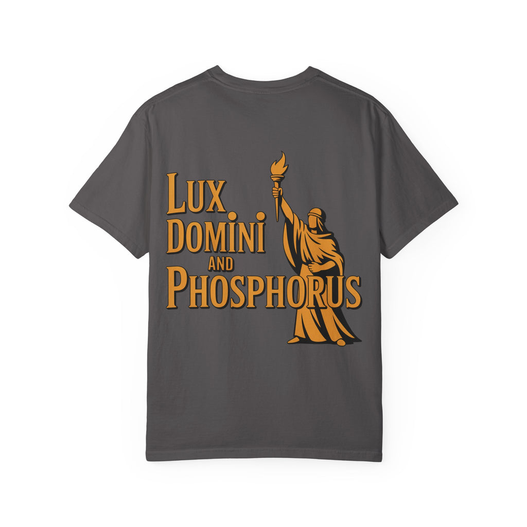 Garment-Dyed T-shirt Thin Line Love Hate LD&amp;P APPAREL Design