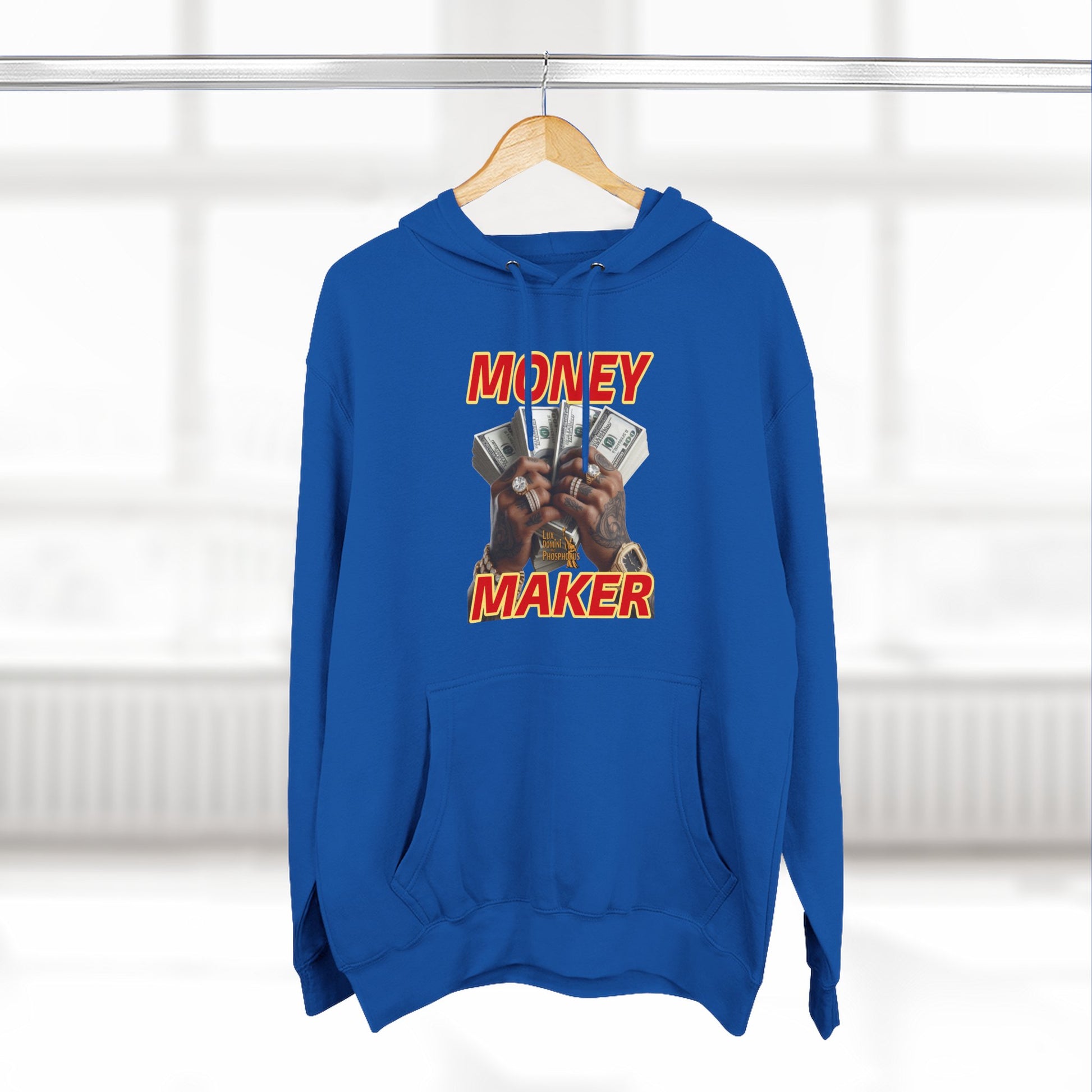 Fleece Hoodie - Money Maker Design